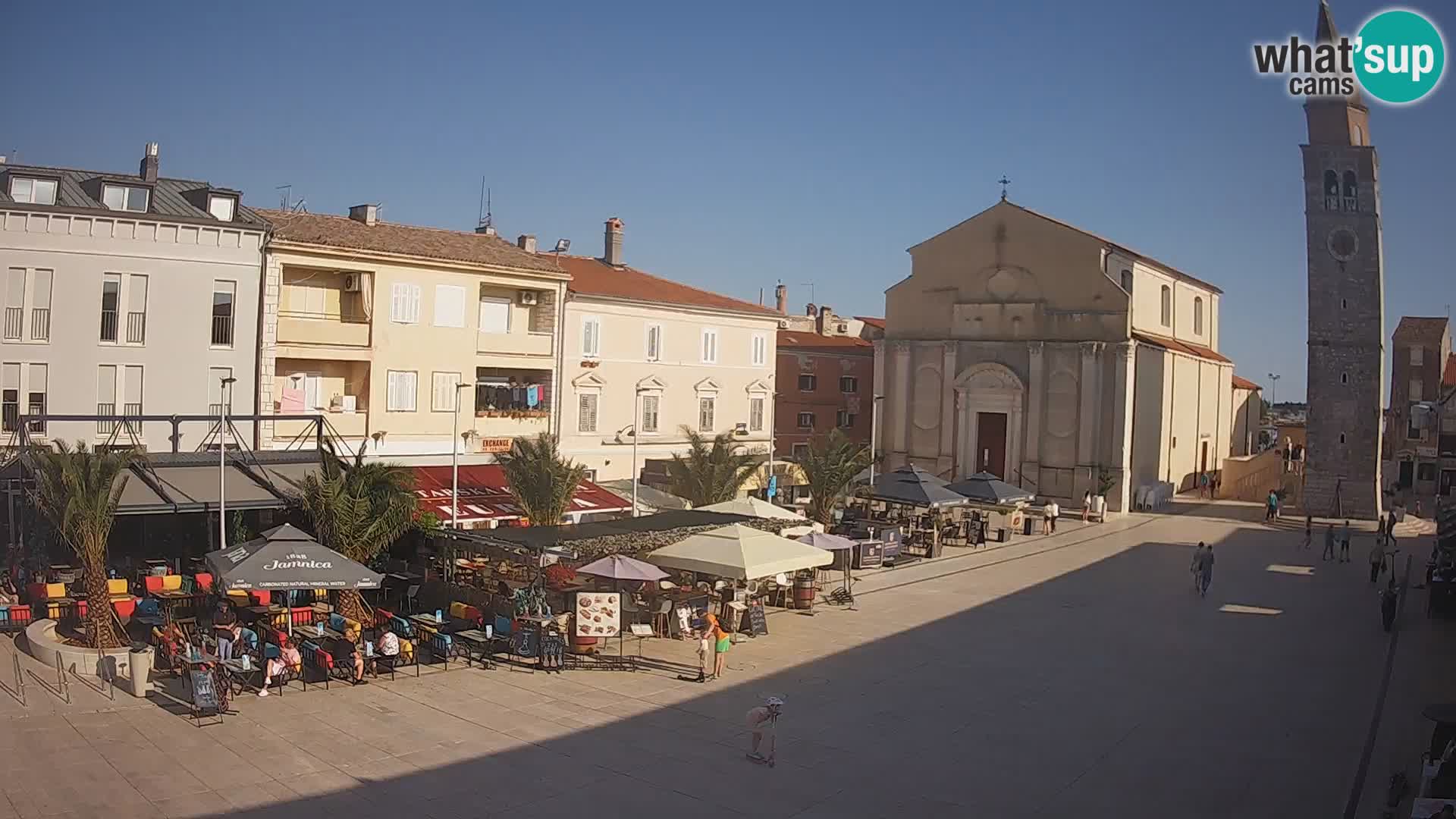 Webcam – Piazza centrale di Umago