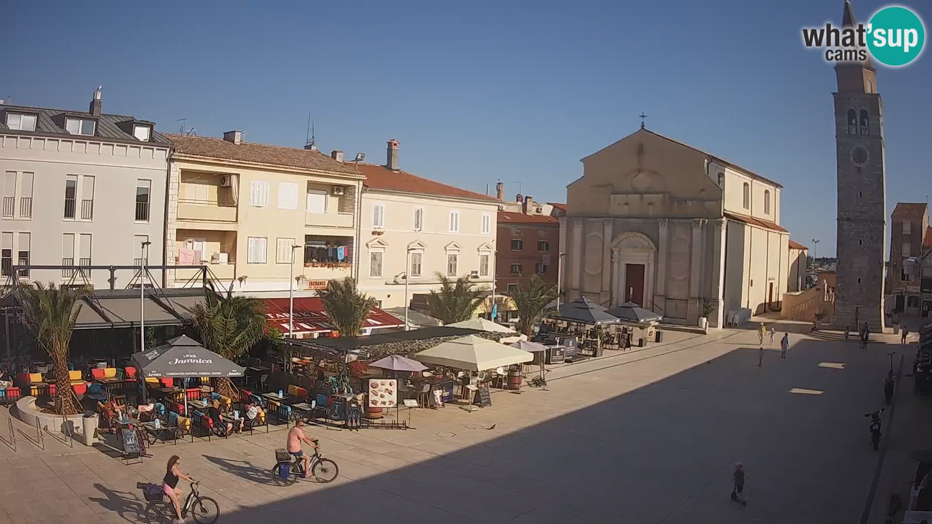 Webcam Hauptplatz in Umag