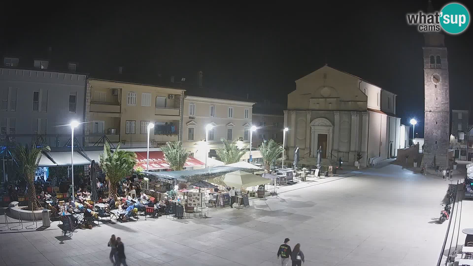 Webcam – Piazza centrale di Umago