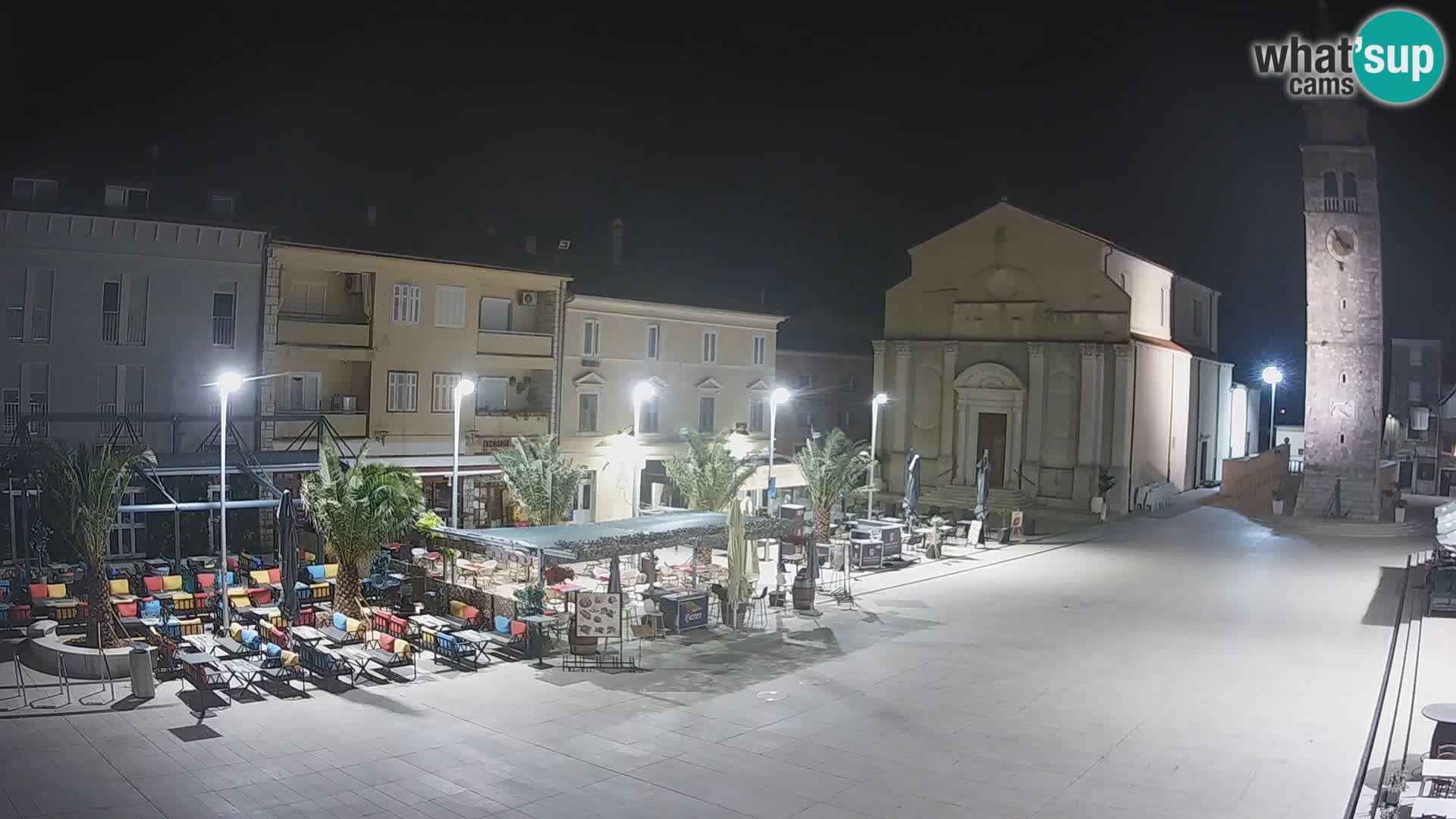 Spletna kamera na Osrednjem trgu v Umagu