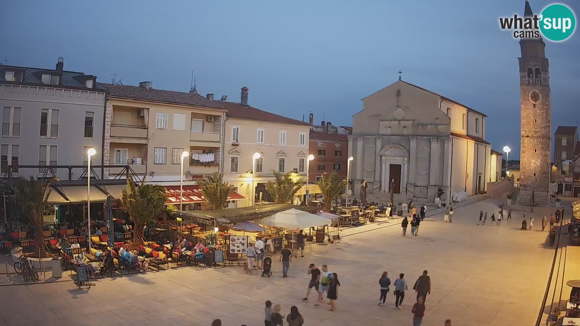 Webcam – Plaza Central en Umag