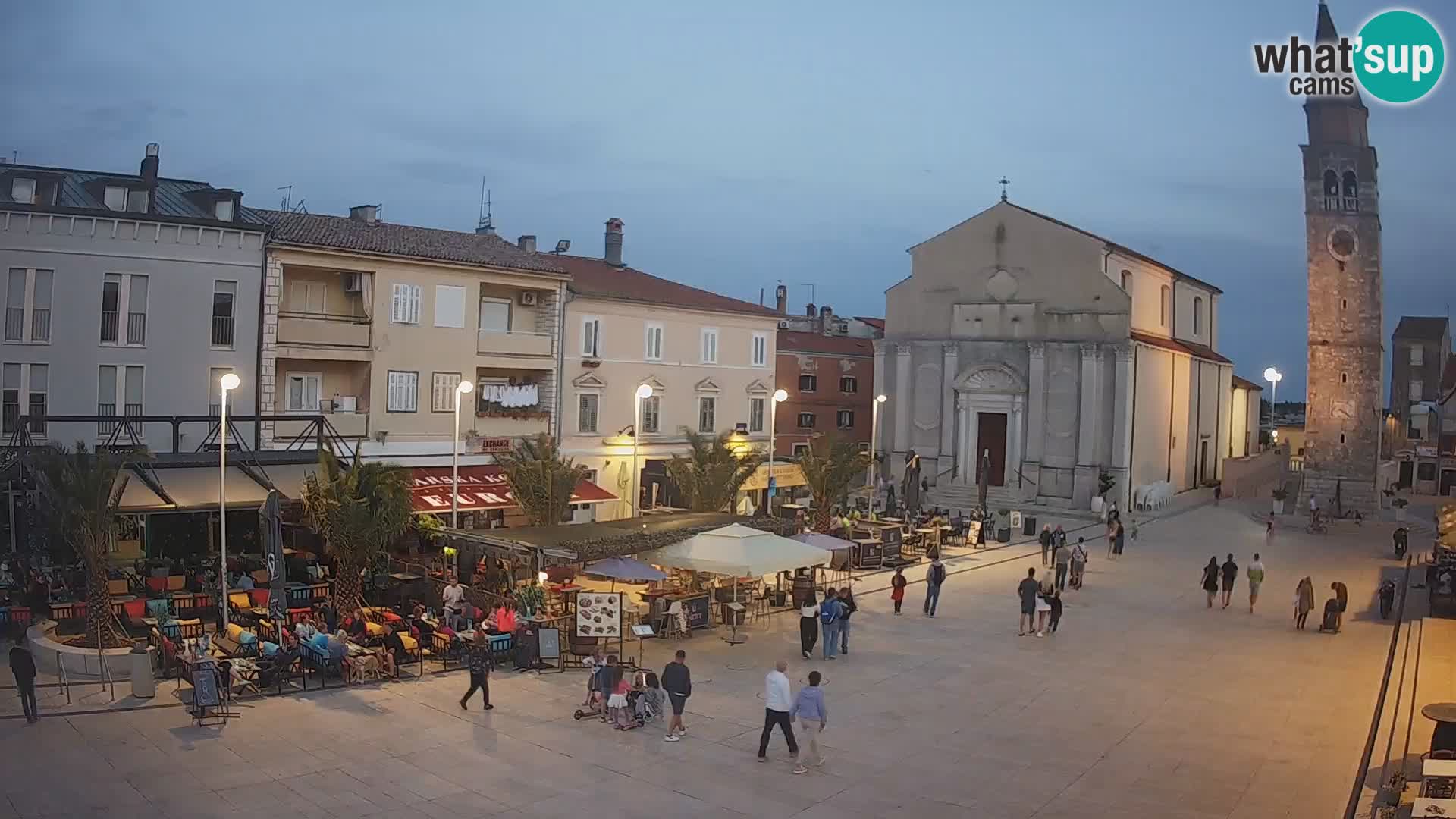 Webcam Hauptplatz in Umag