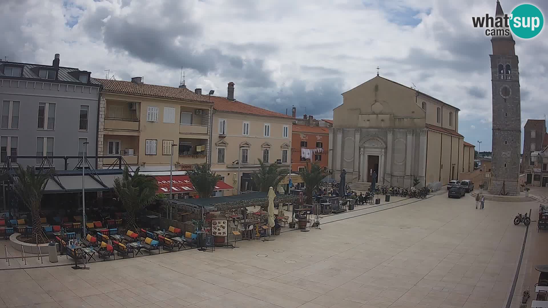 Webcam – Piazza centrale di Umago