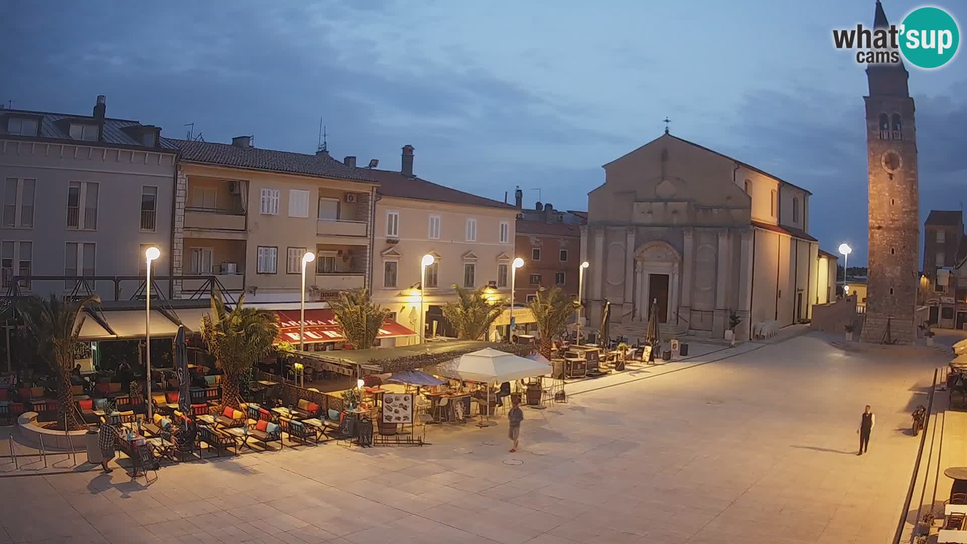Webcam Hauptplatz in Umag