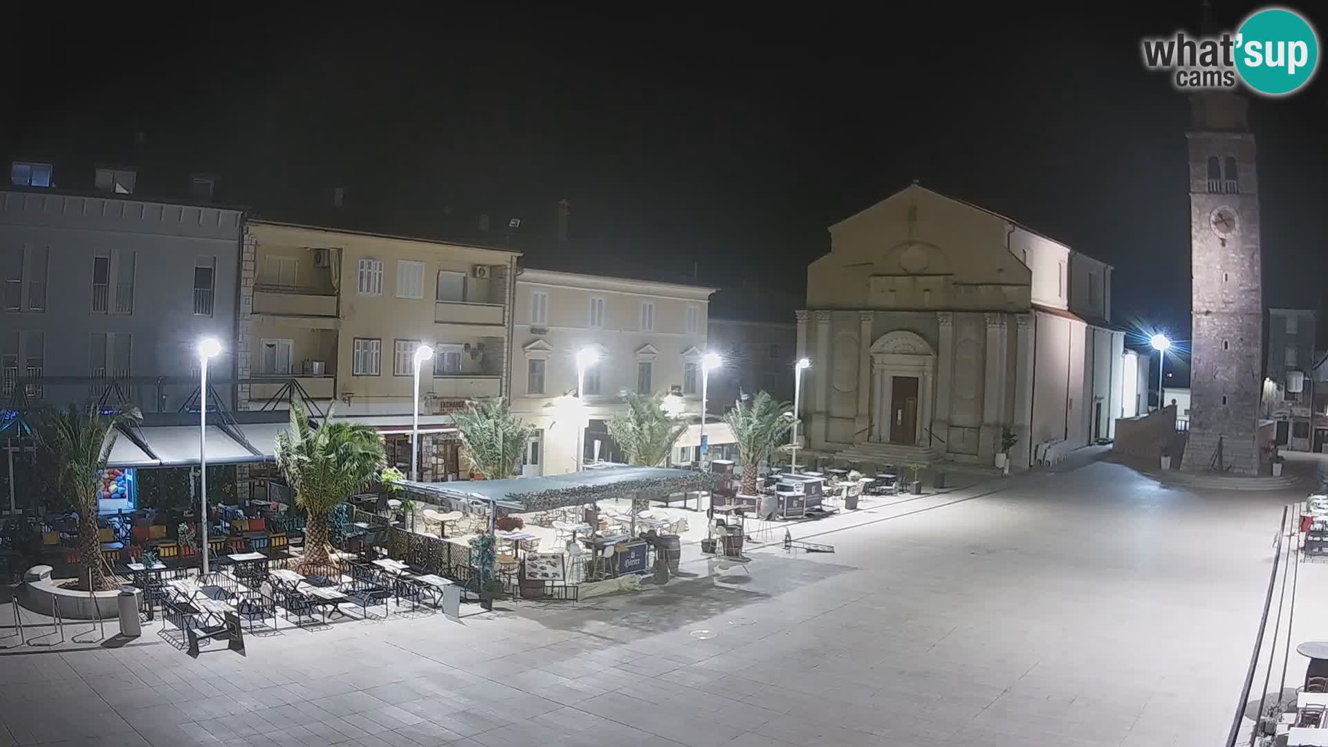 Webcam – Plaza Central en Umag