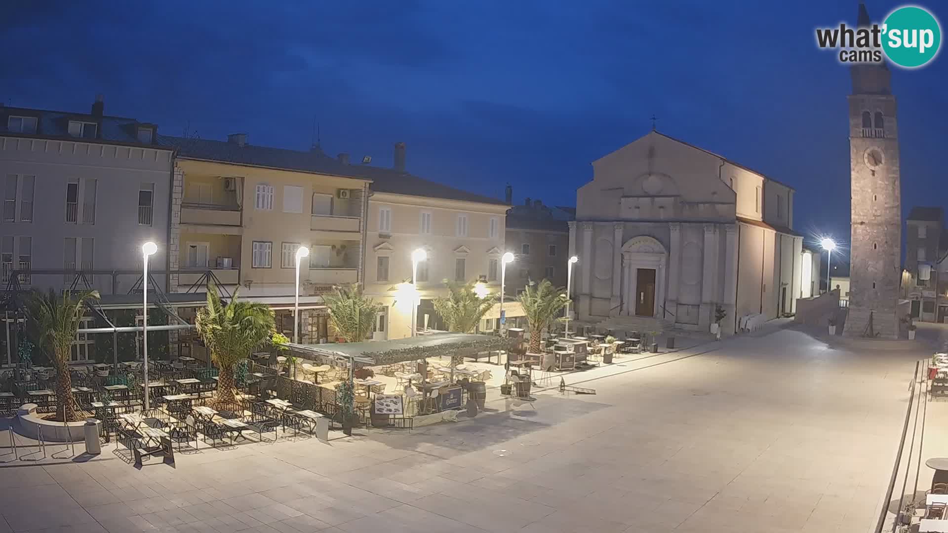 Webcam – Piazza centrale di Umago