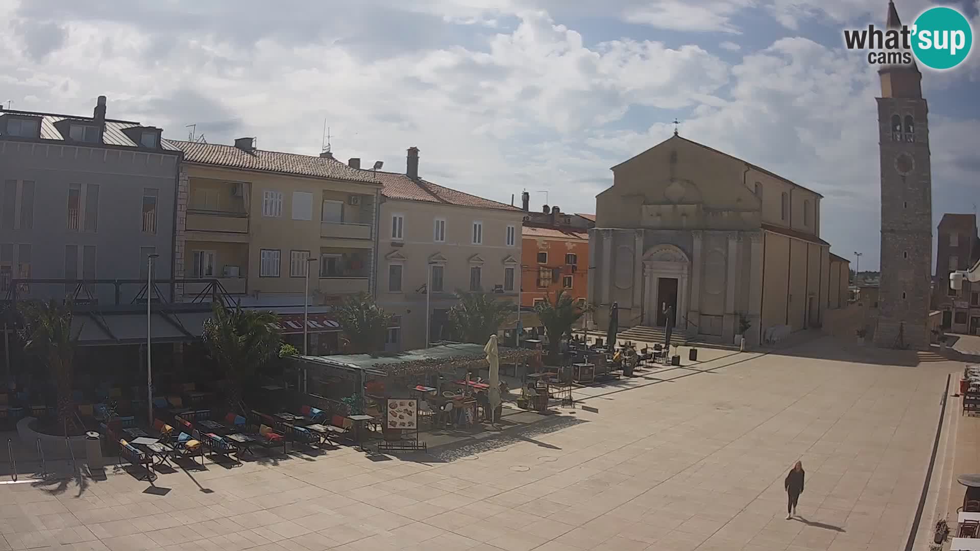 Webcam – Plaza Central en Umag