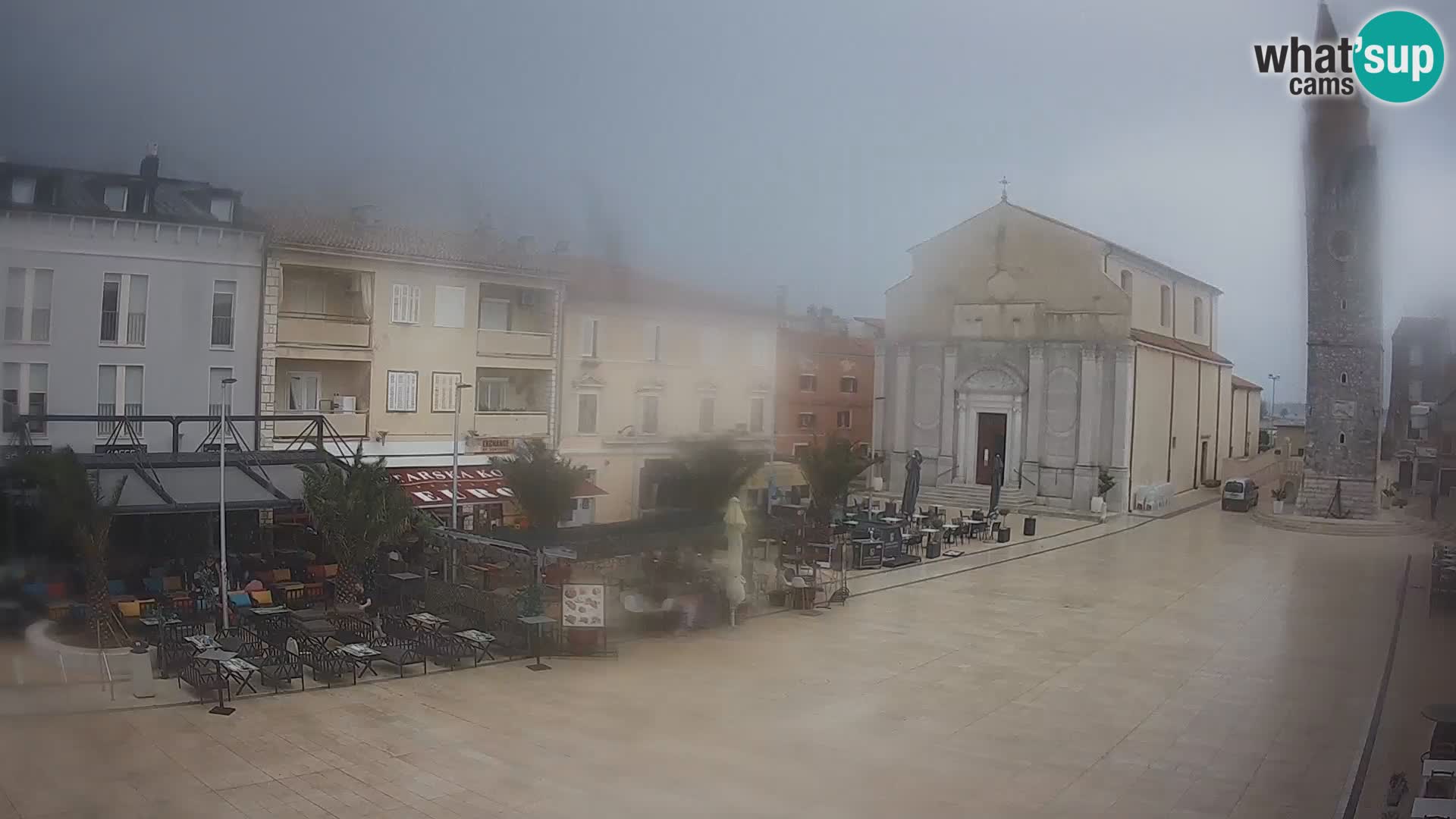 Webcam – Plaza Central en Umag