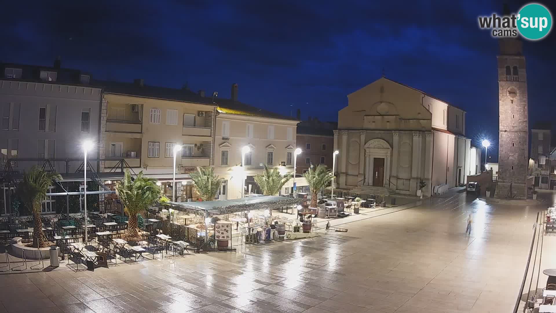 Webcam – Plaza Central en Umag