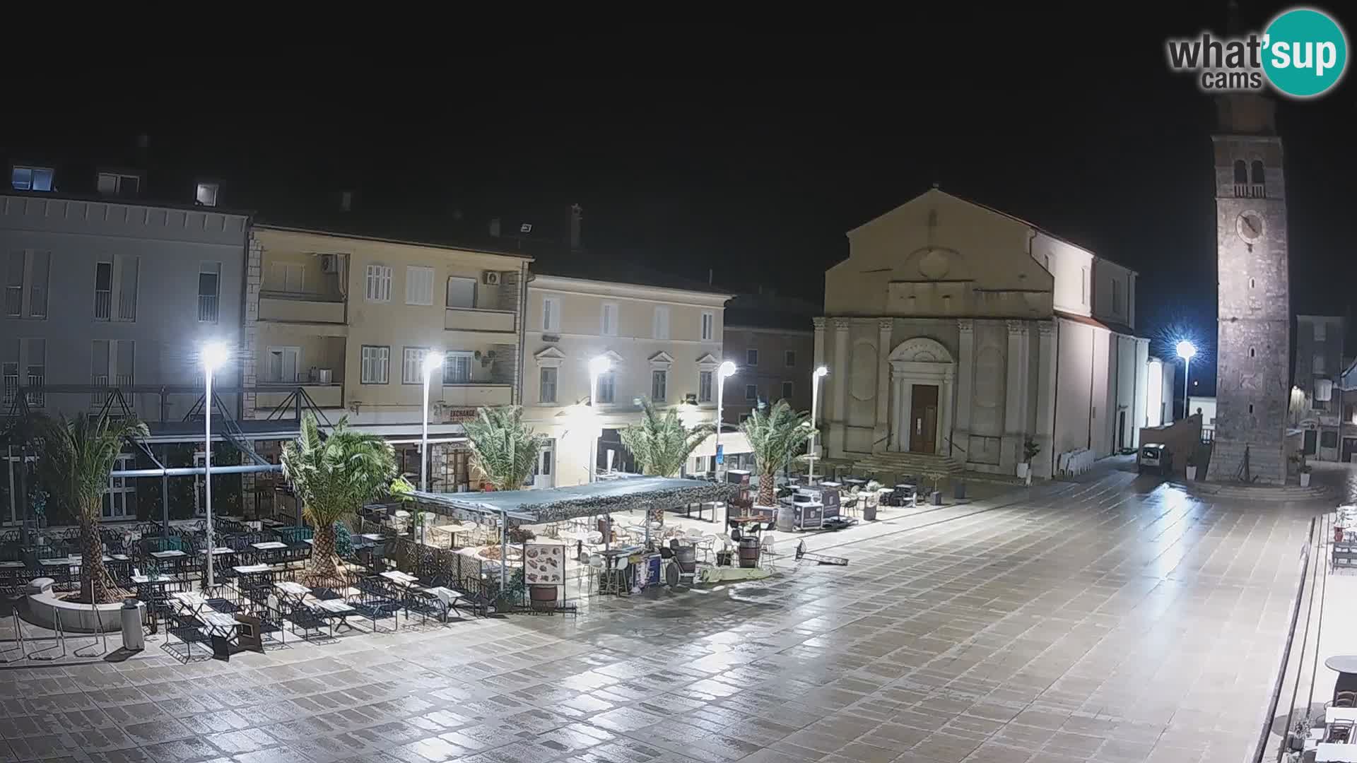 Webcam – Plaza Central en Umag