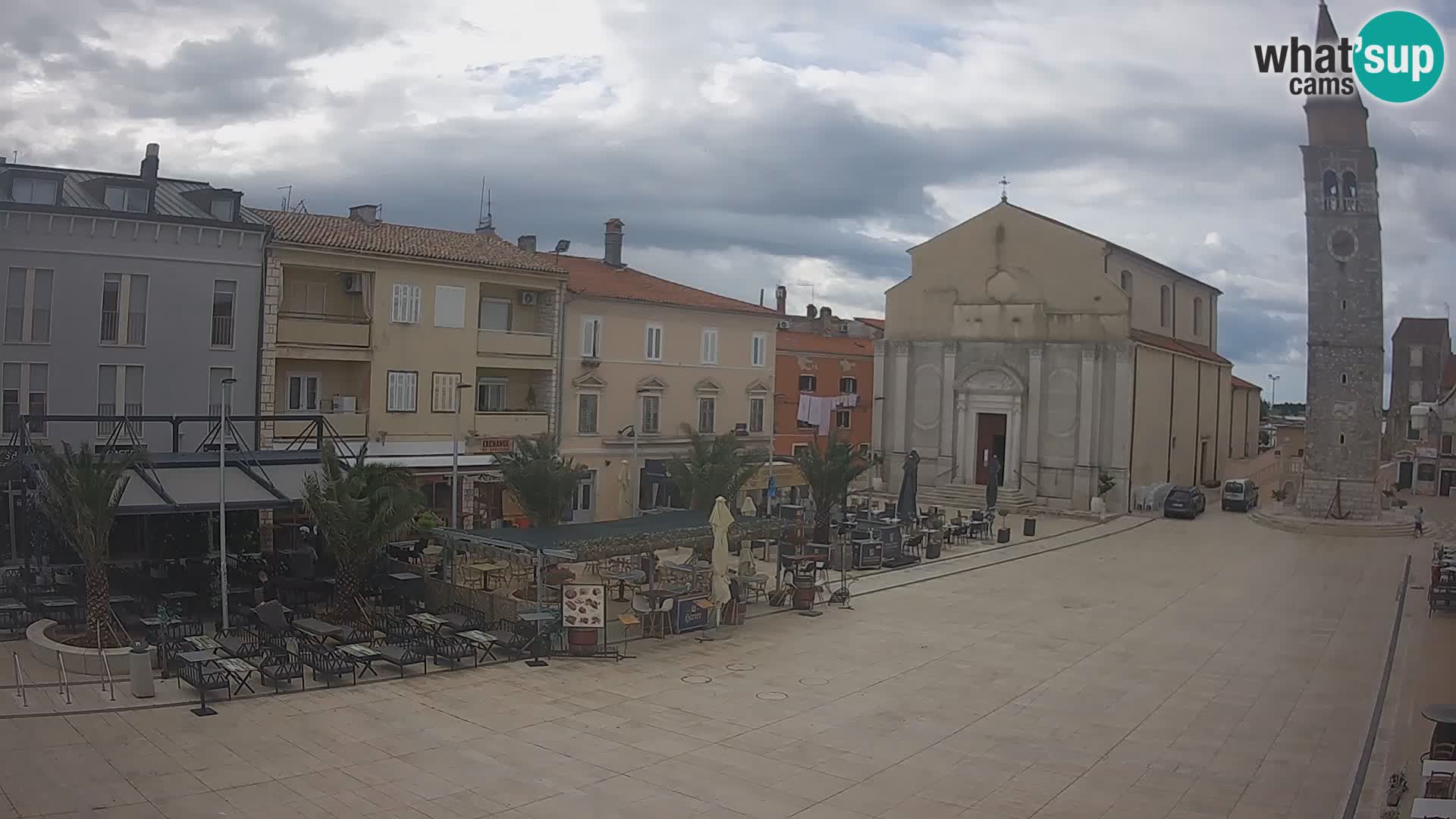 Webcam – Plaza Central en Umag