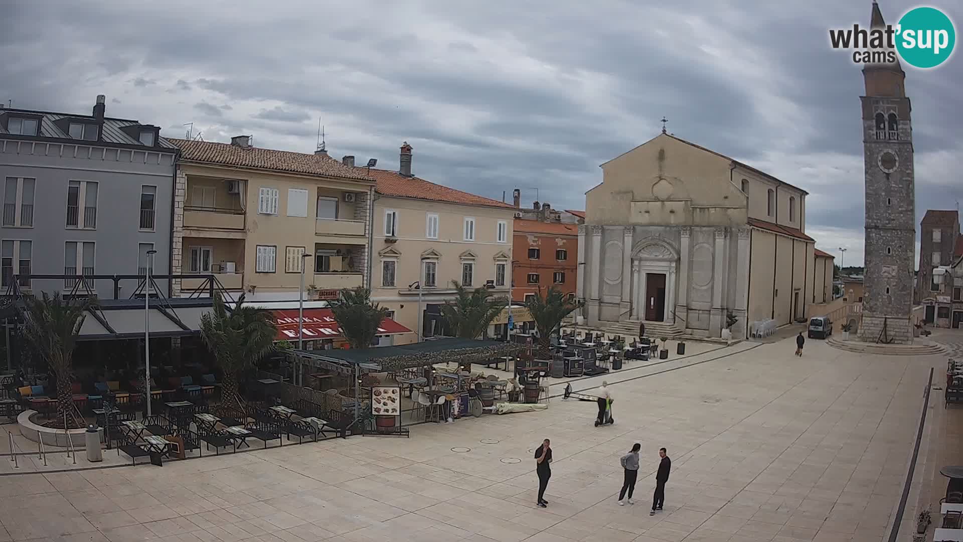 Webcam – Piazza centrale di Umago