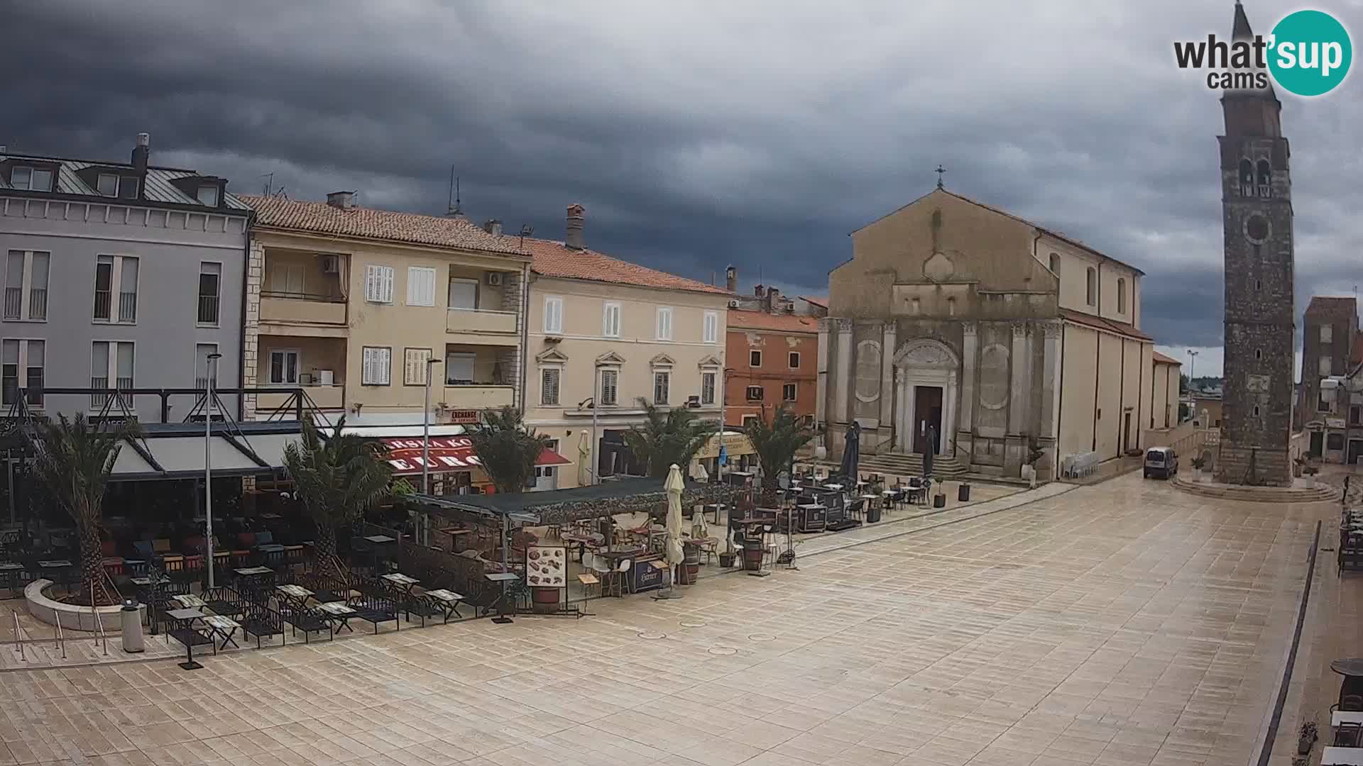 Webcam Hauptplatz in Umag