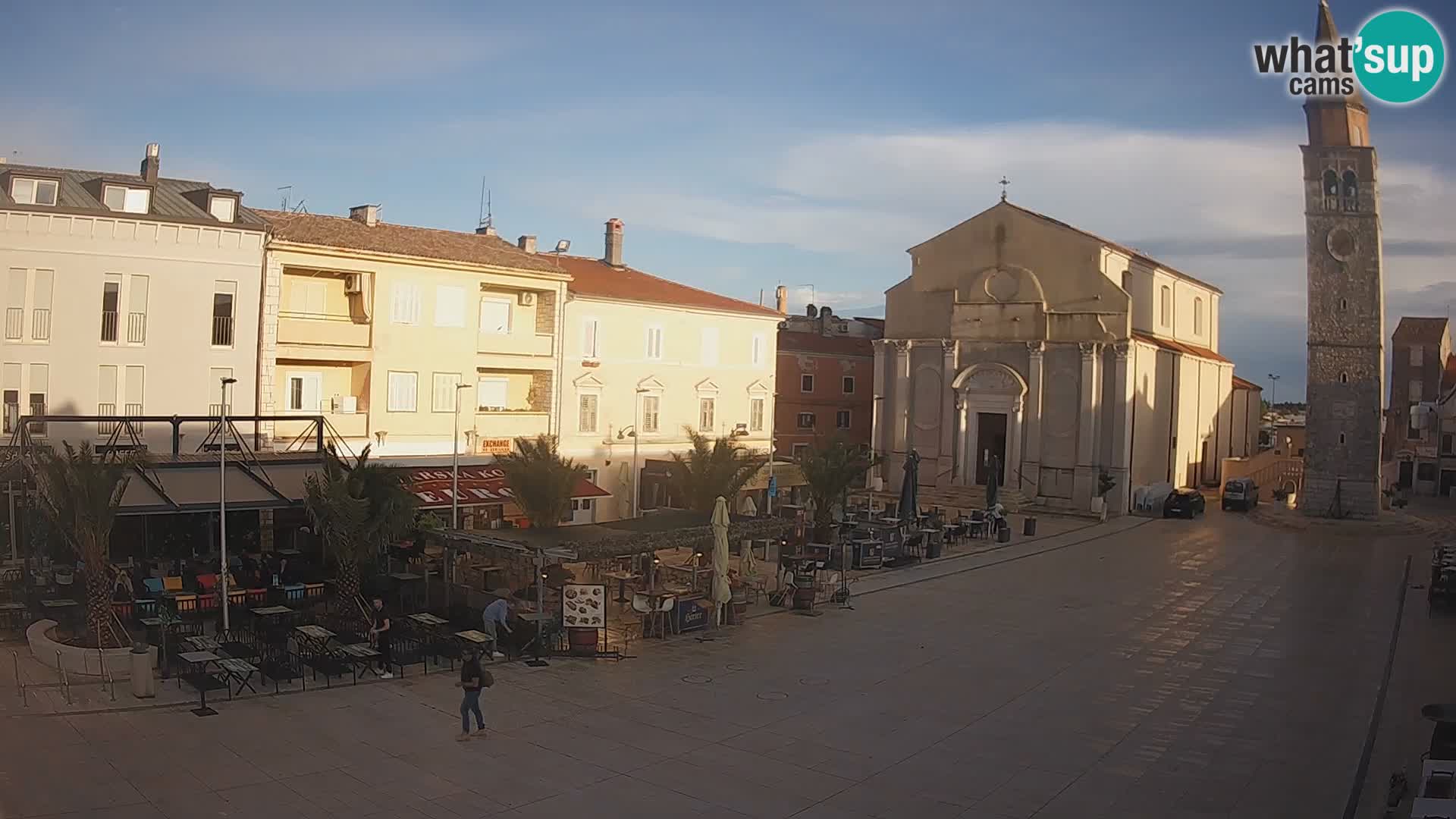 Webcam – Piazza centrale di Umago