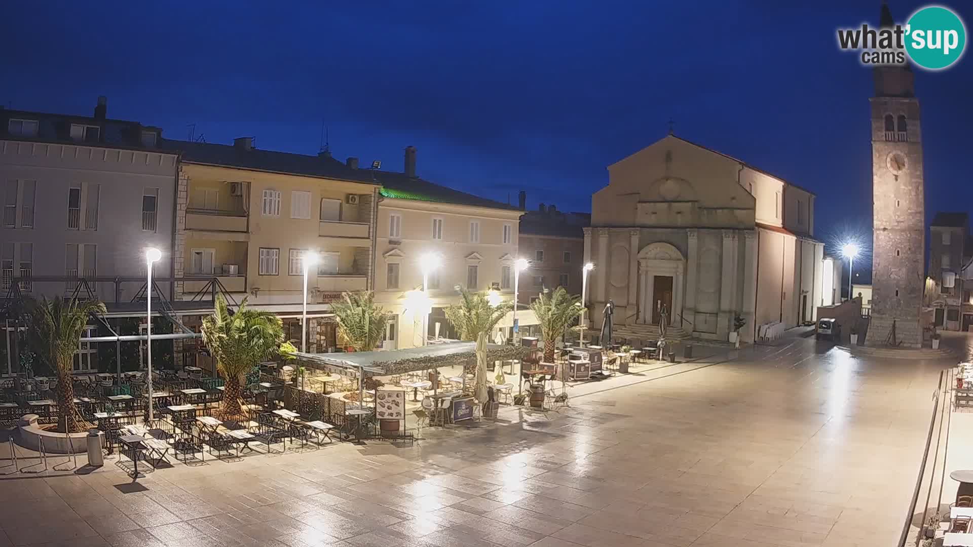 Spletna kamera na Osrednjem trgu v Umagu