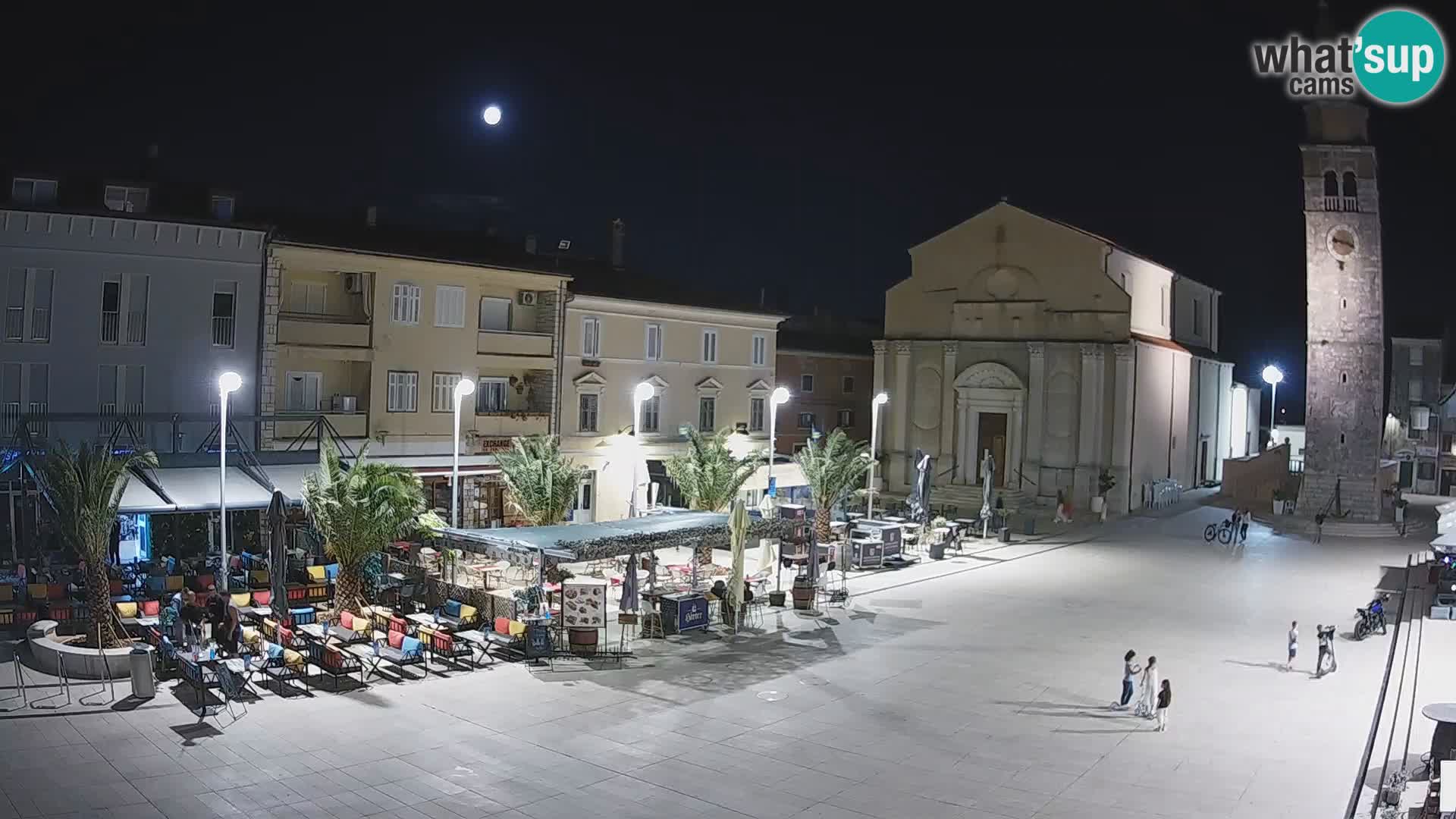 Webcam – Piazza centrale di Umago