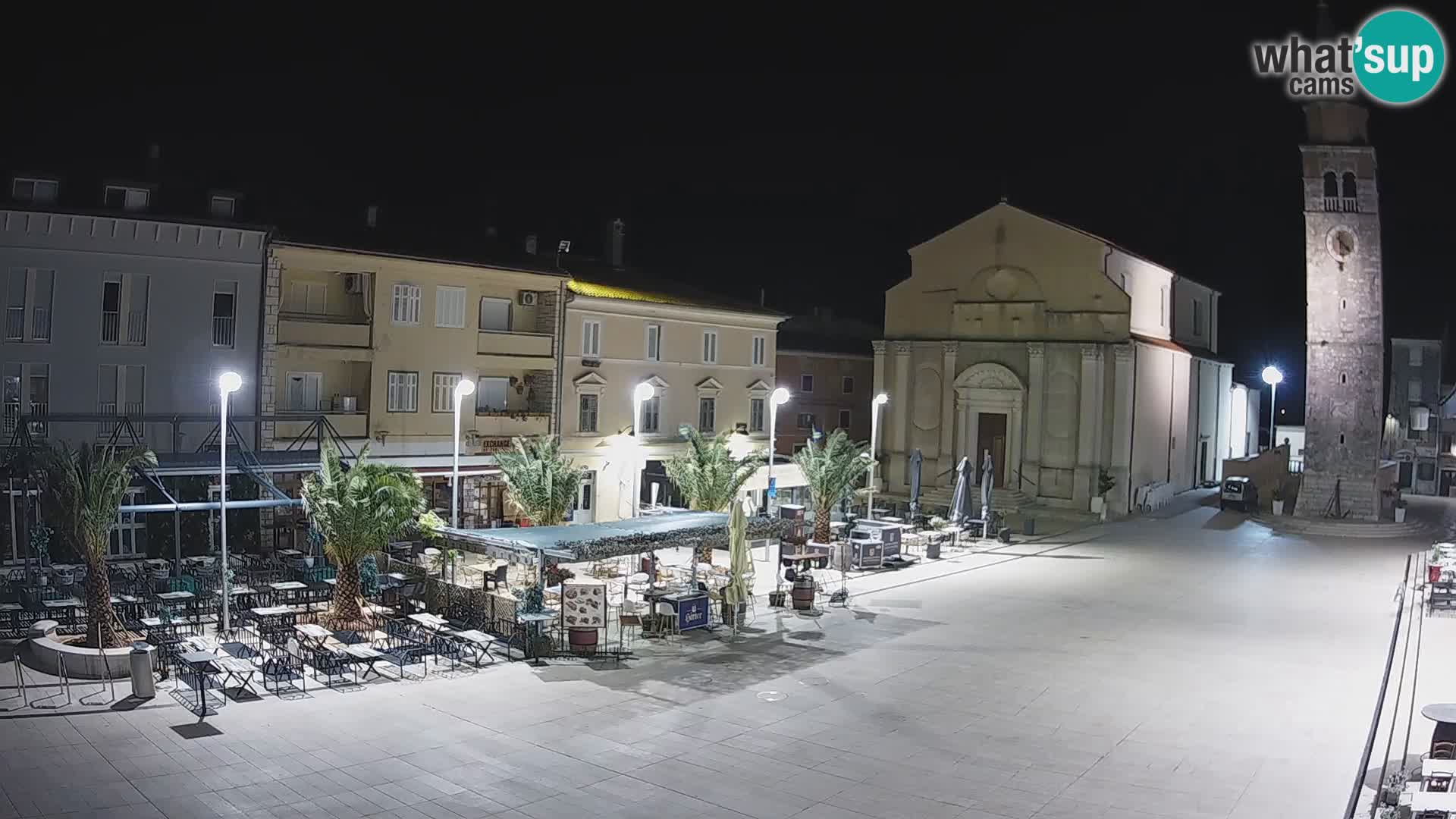Webcam – Plaza Central en Umag