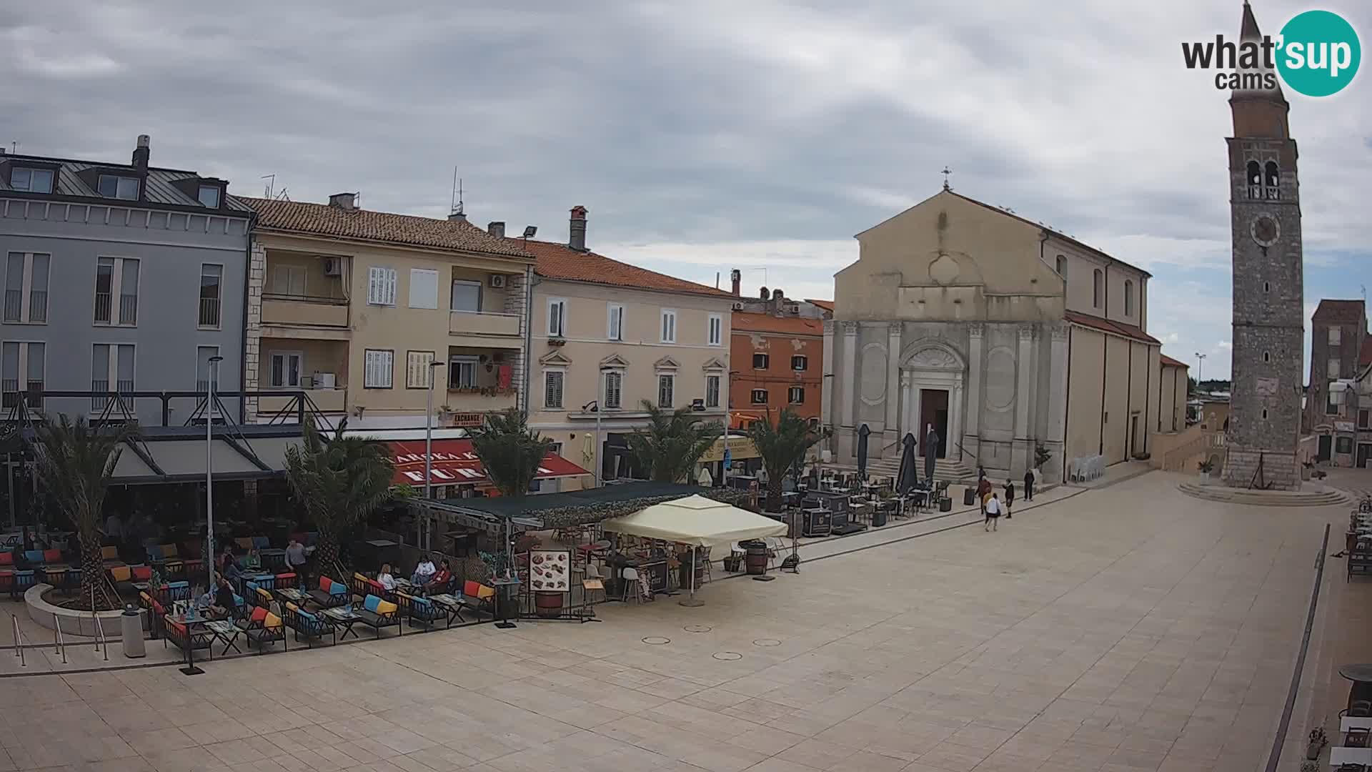 Webcam – Piazza centrale di Umago