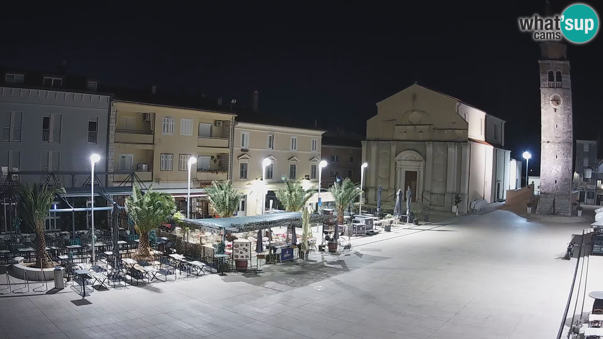 Webcam – Plaza Central en Umag