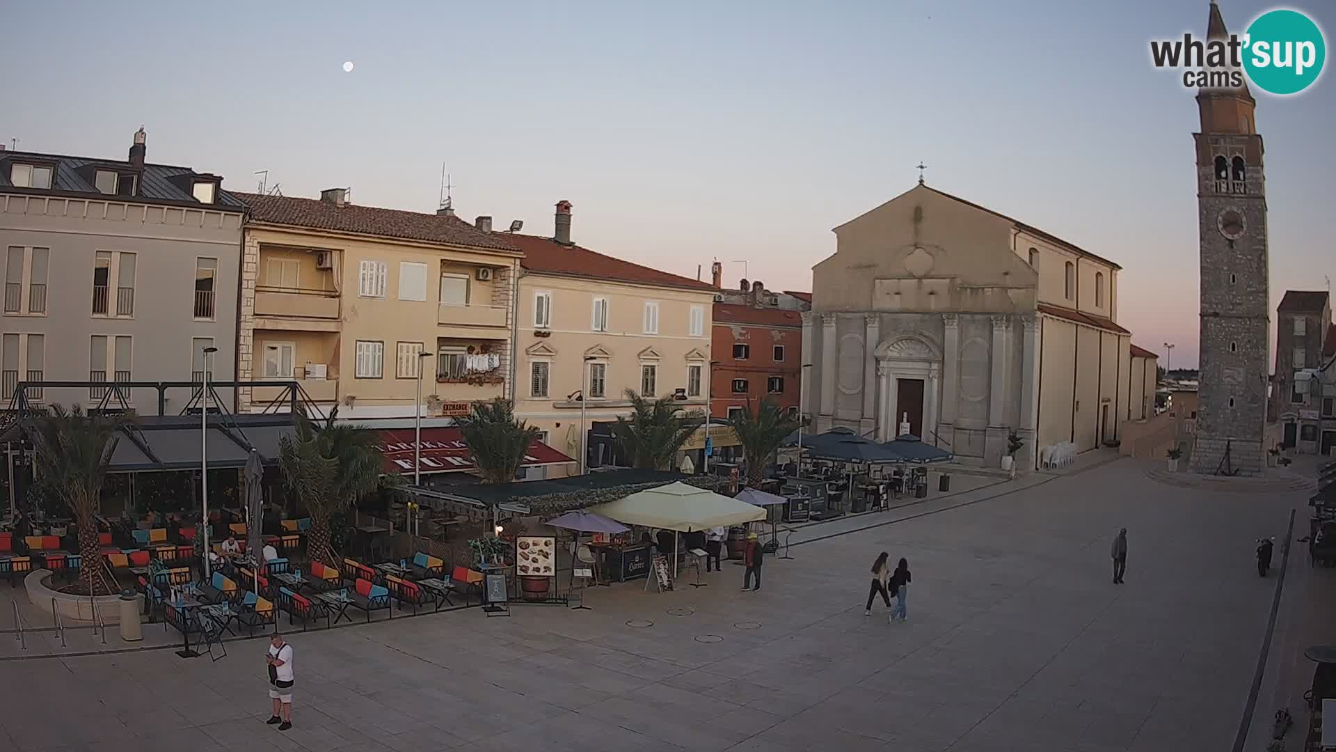 Webcam Hauptplatz in Umag