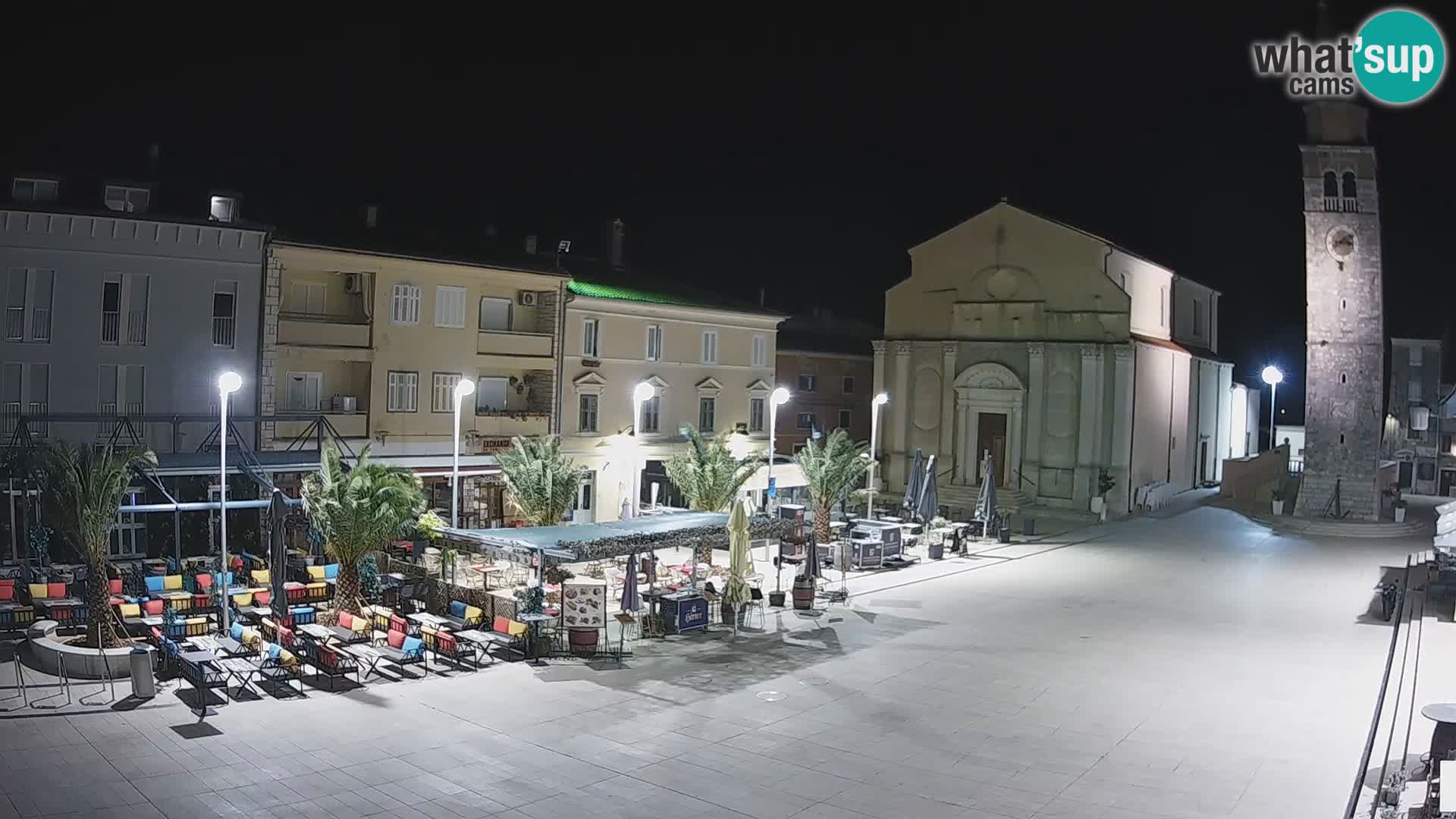Webcam – Piazza centrale di Umago