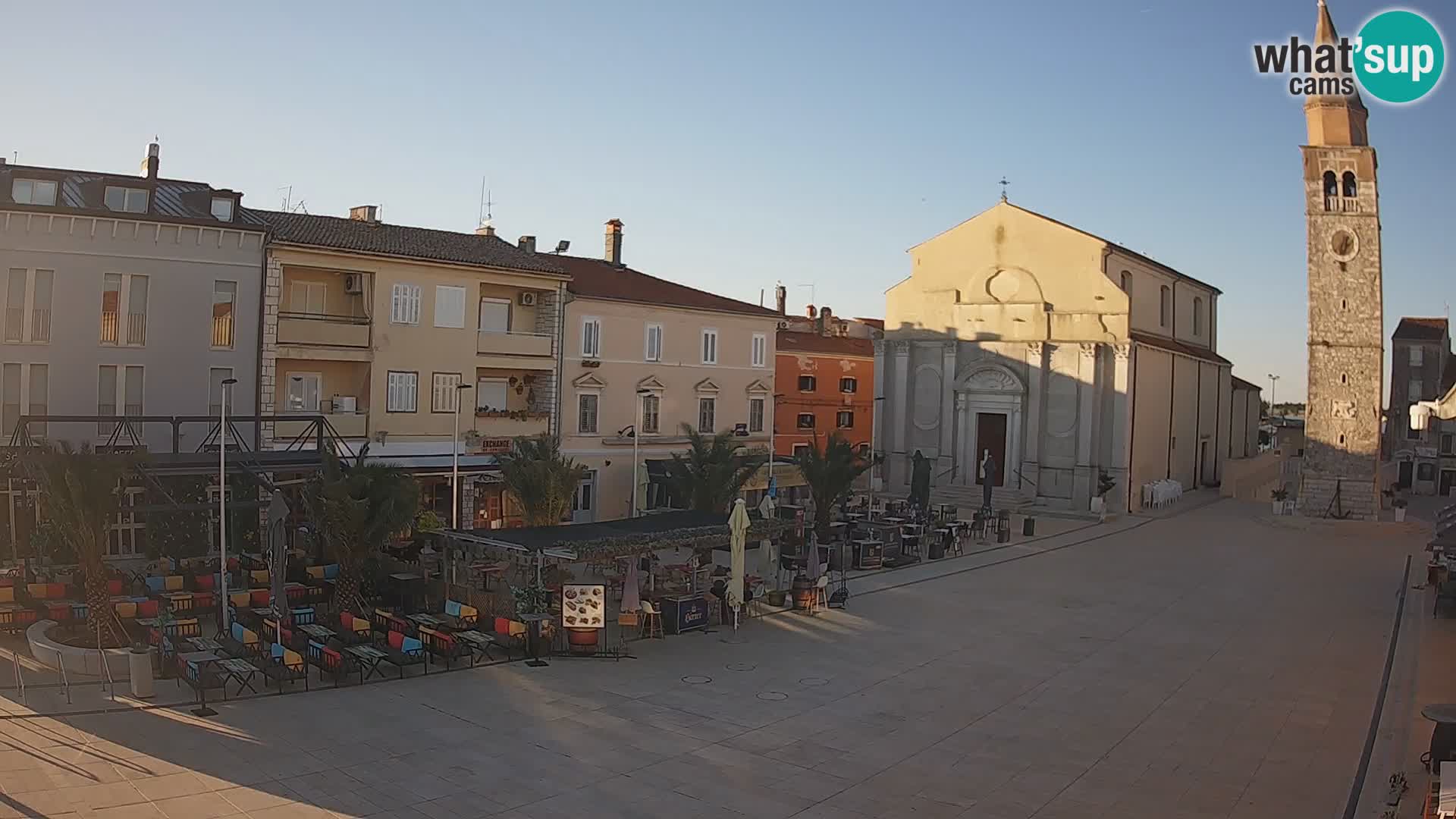 Webcam – Plaza Central en Umag