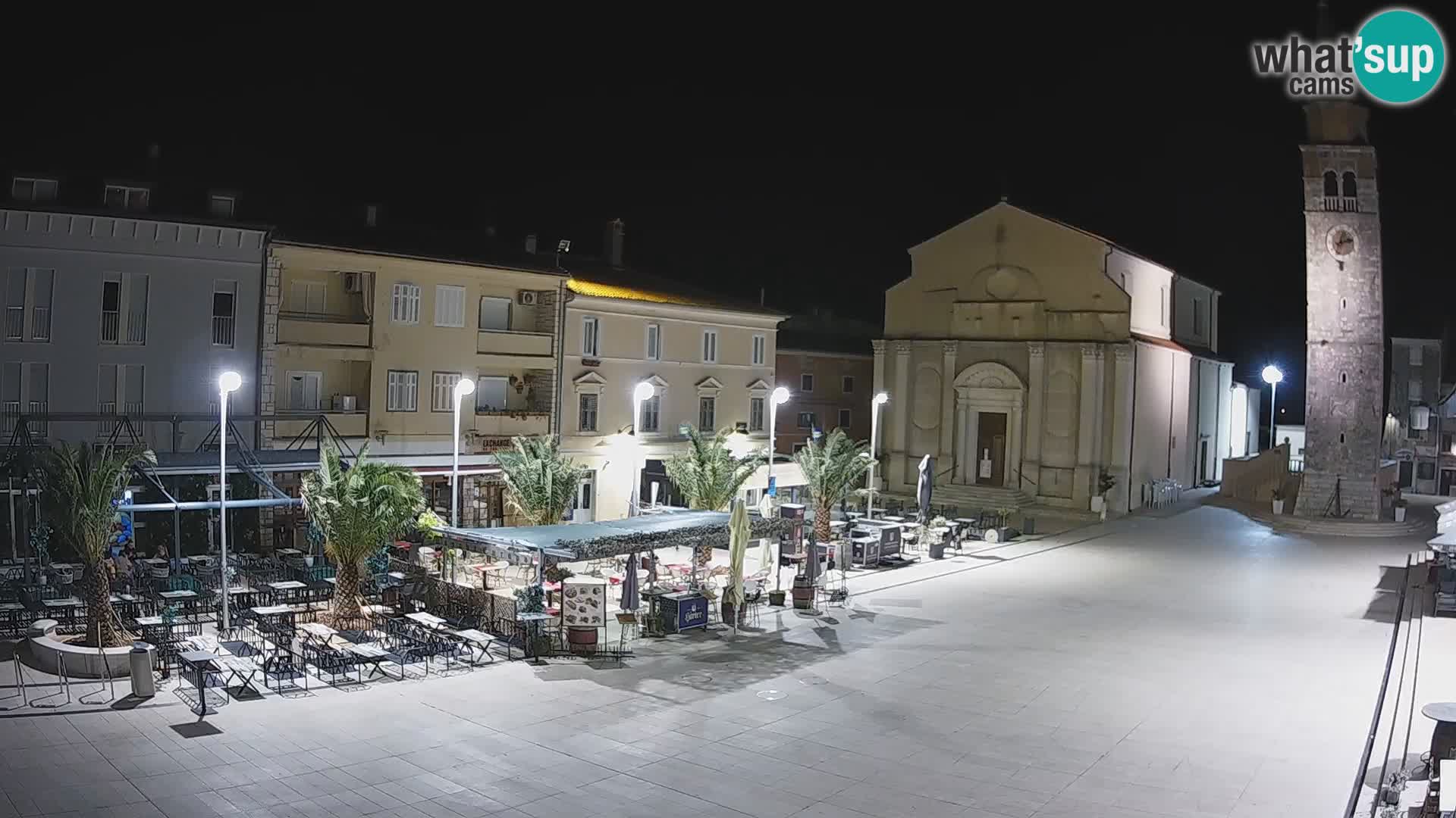 Webcam – Piazza centrale di Umago