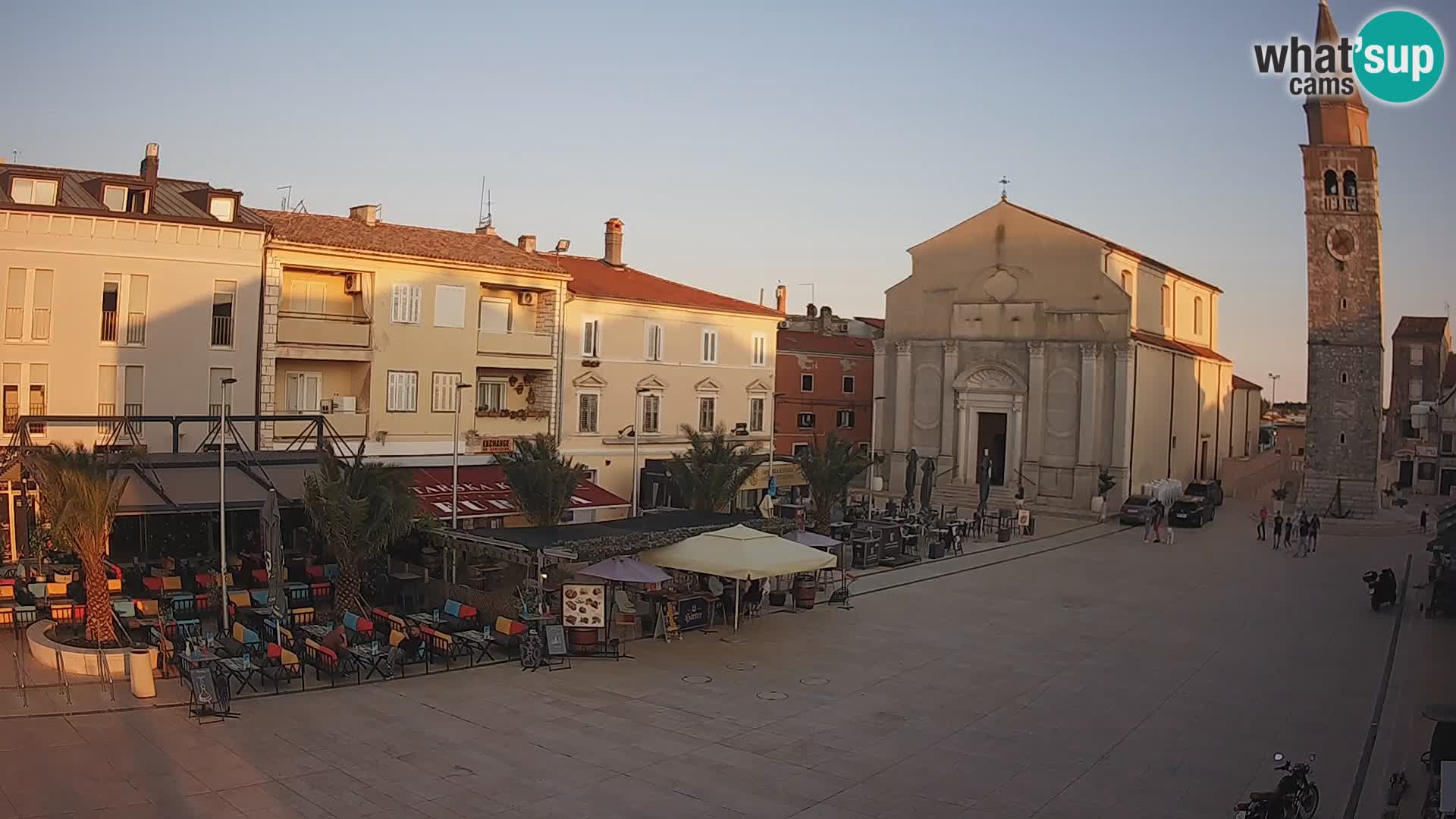 Webcam Hauptplatz in Umag