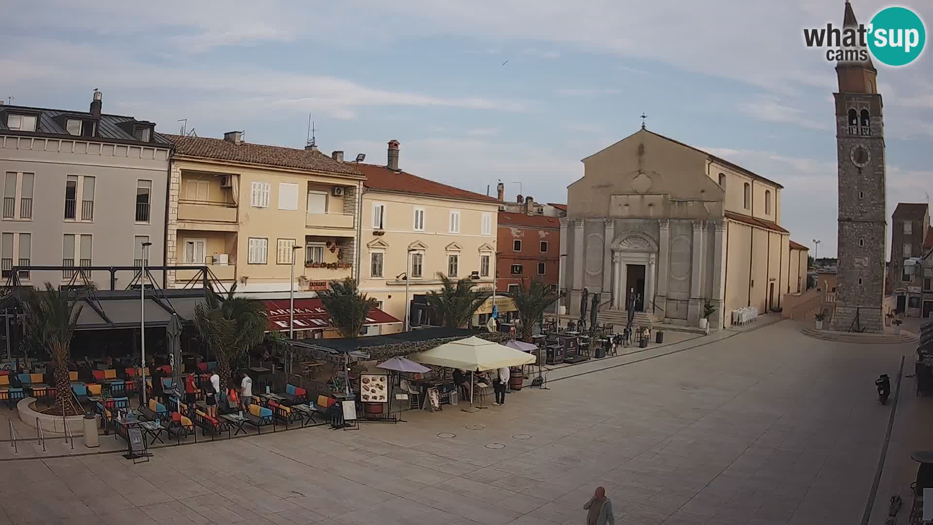Webcam – Piazza centrale di Umago