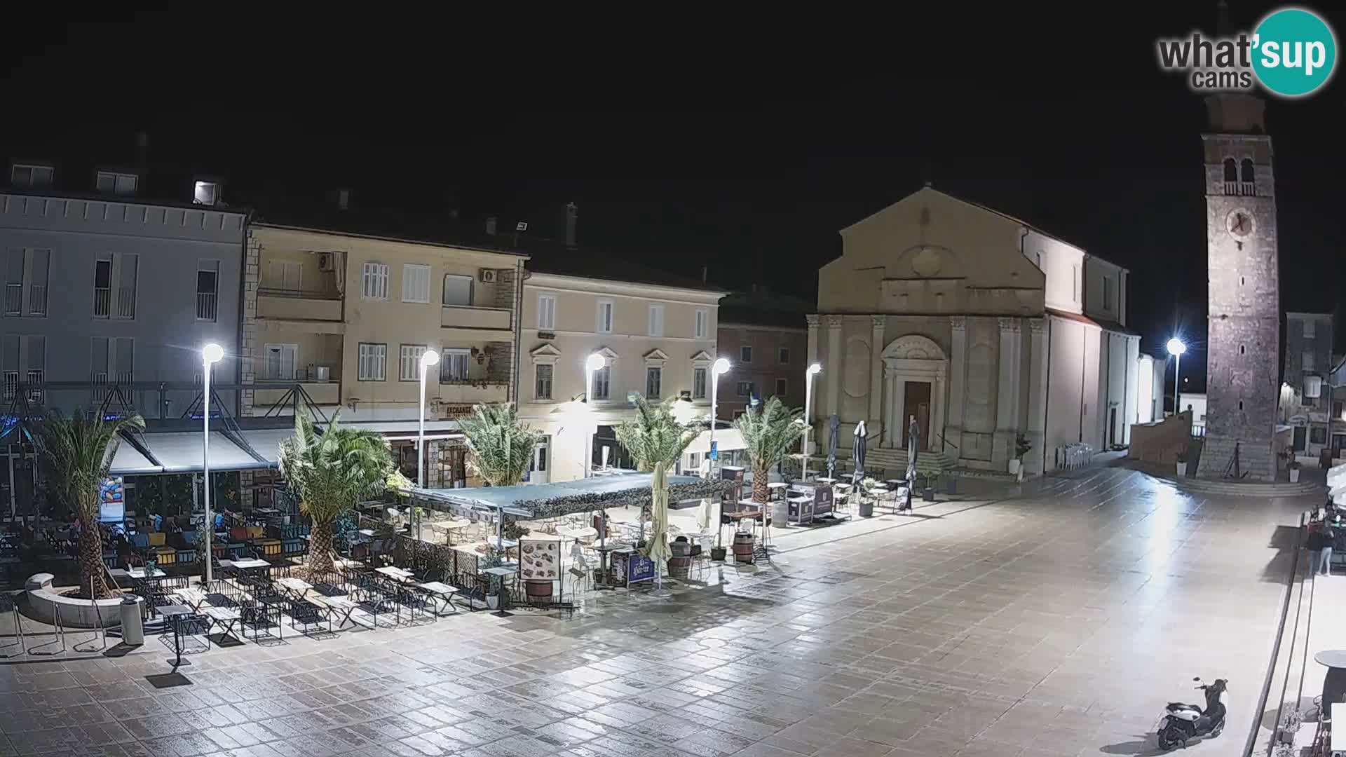 Spletna kamera na Osrednjem trgu v Umagu