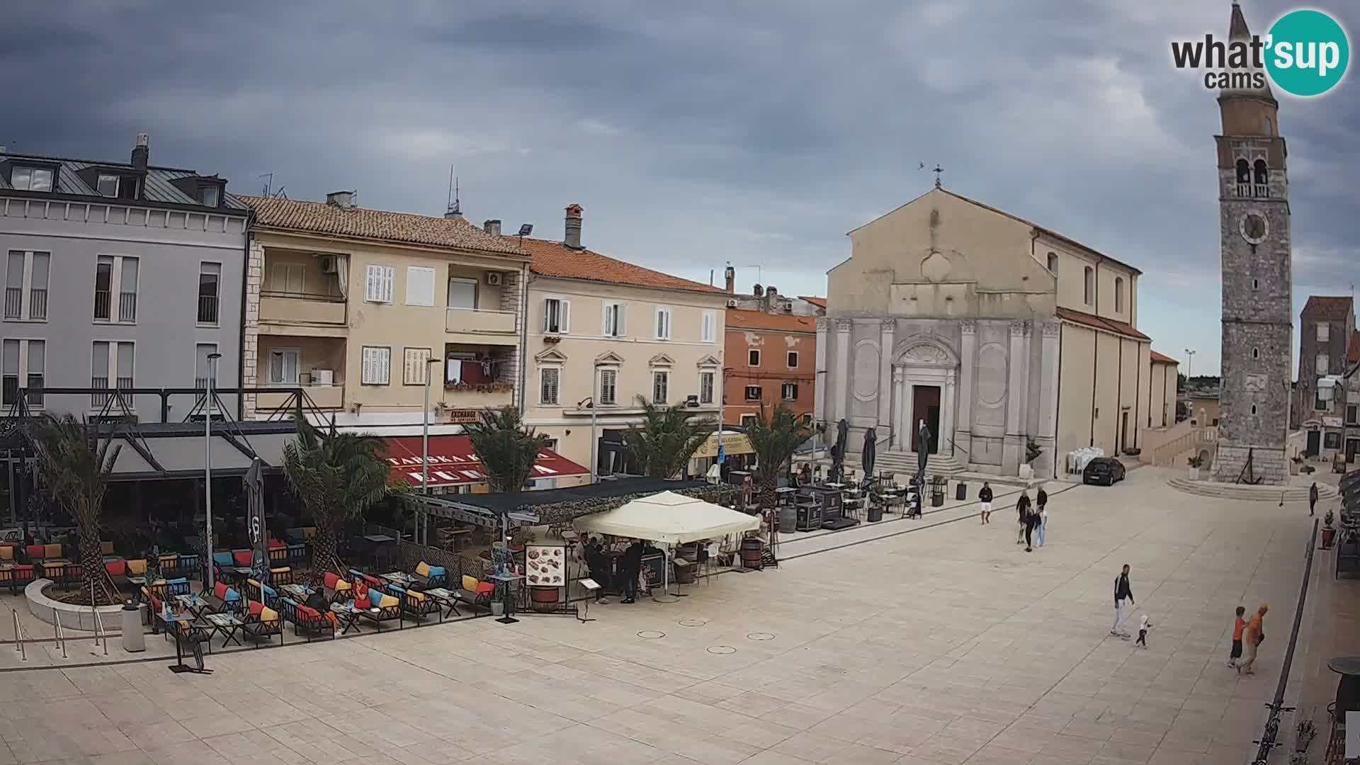 Webcam – Piazza centrale di Umago