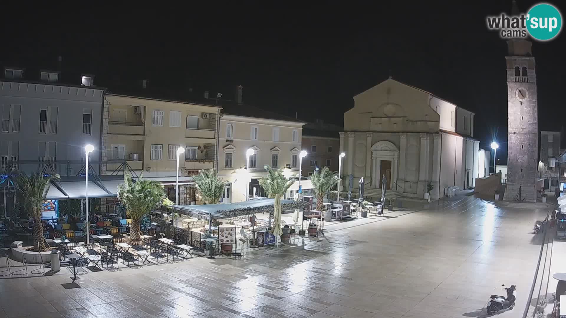 Webcam – Plaza Central en Umag