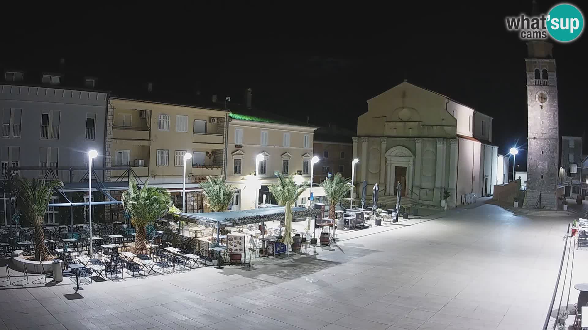 Webcam – Piazza centrale di Umago