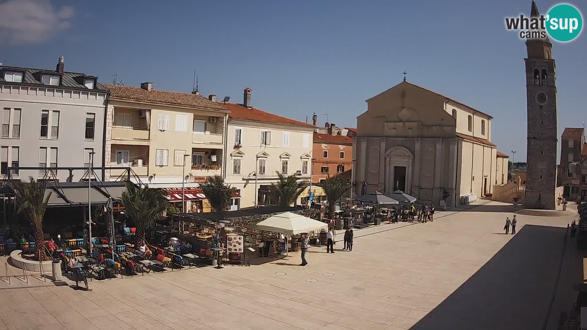 Webcam – Plaza Central en Umag