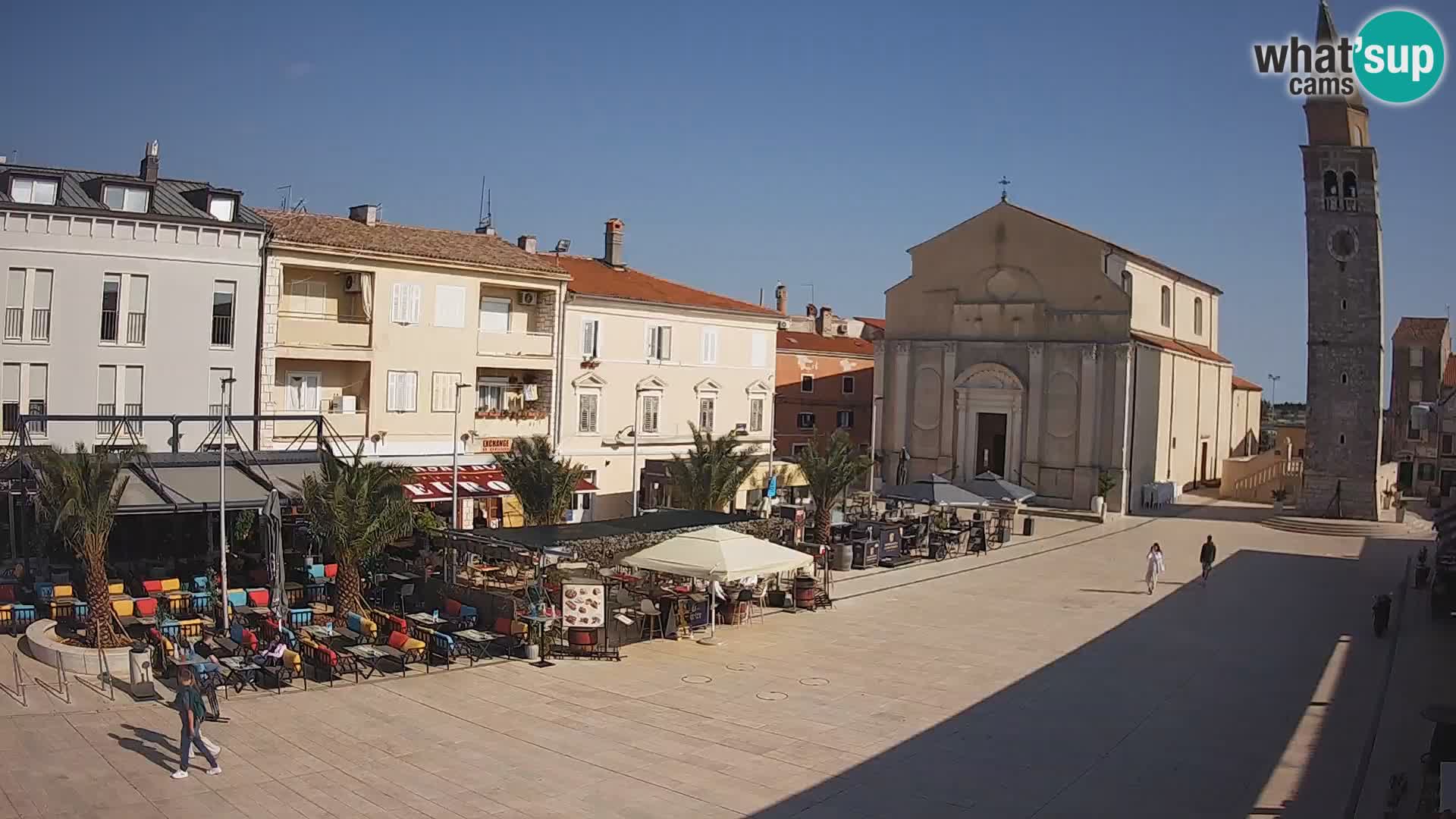 Webcam – Piazza centrale di Umago