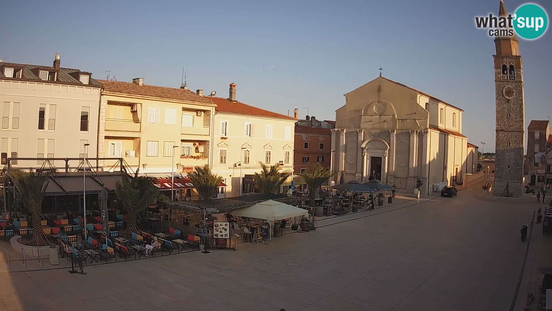 Webcam – Piazza centrale di Umago