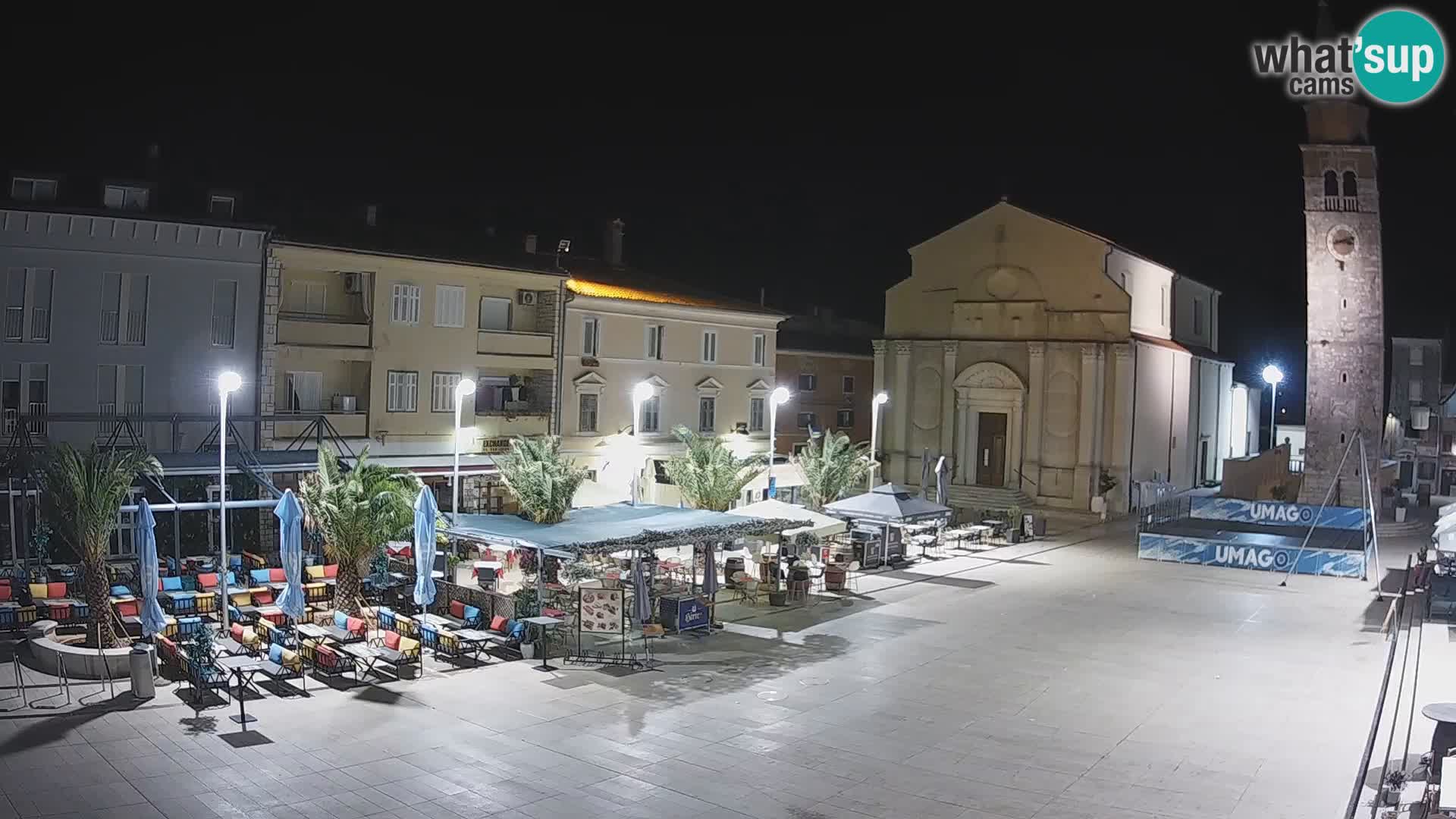 Webcam Umag Town center