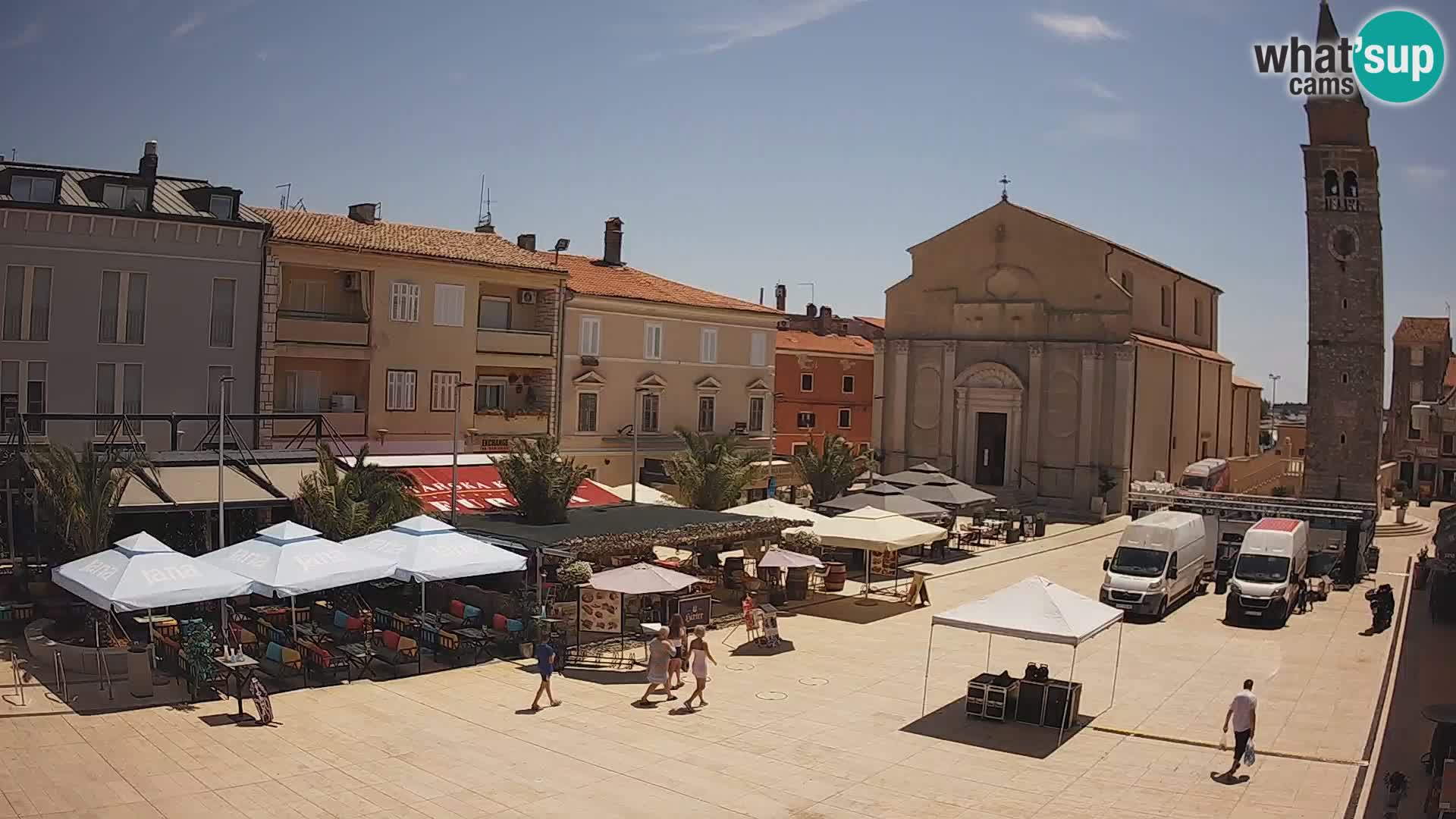 Webcam Umag Town center