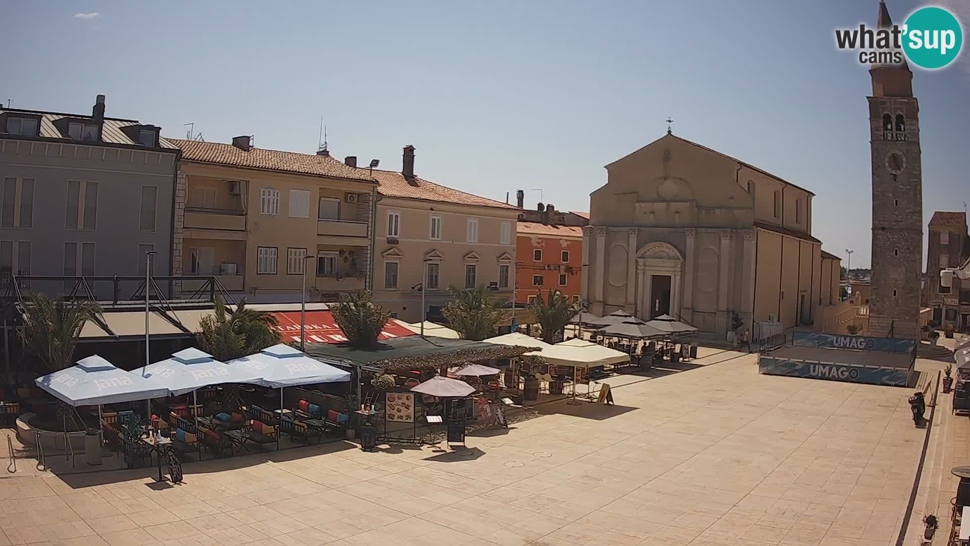 Webcam Umag Town center
