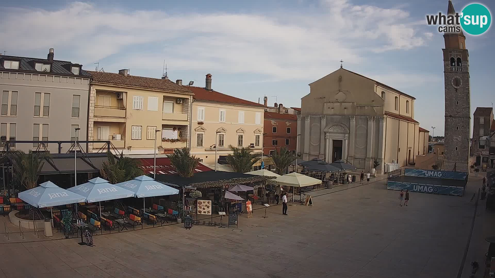 Webcam Umag Town center