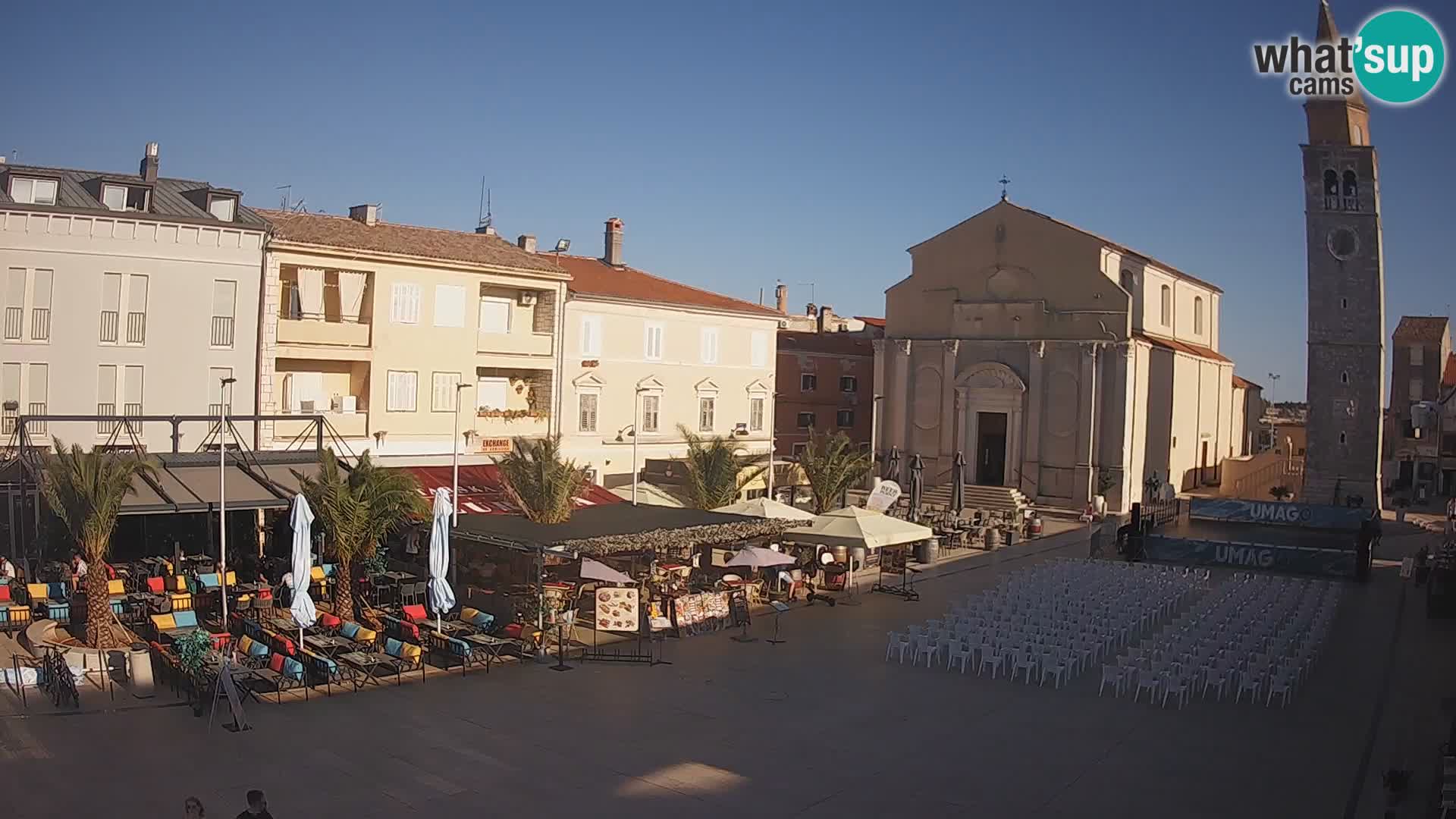 Webcam Umag Town center