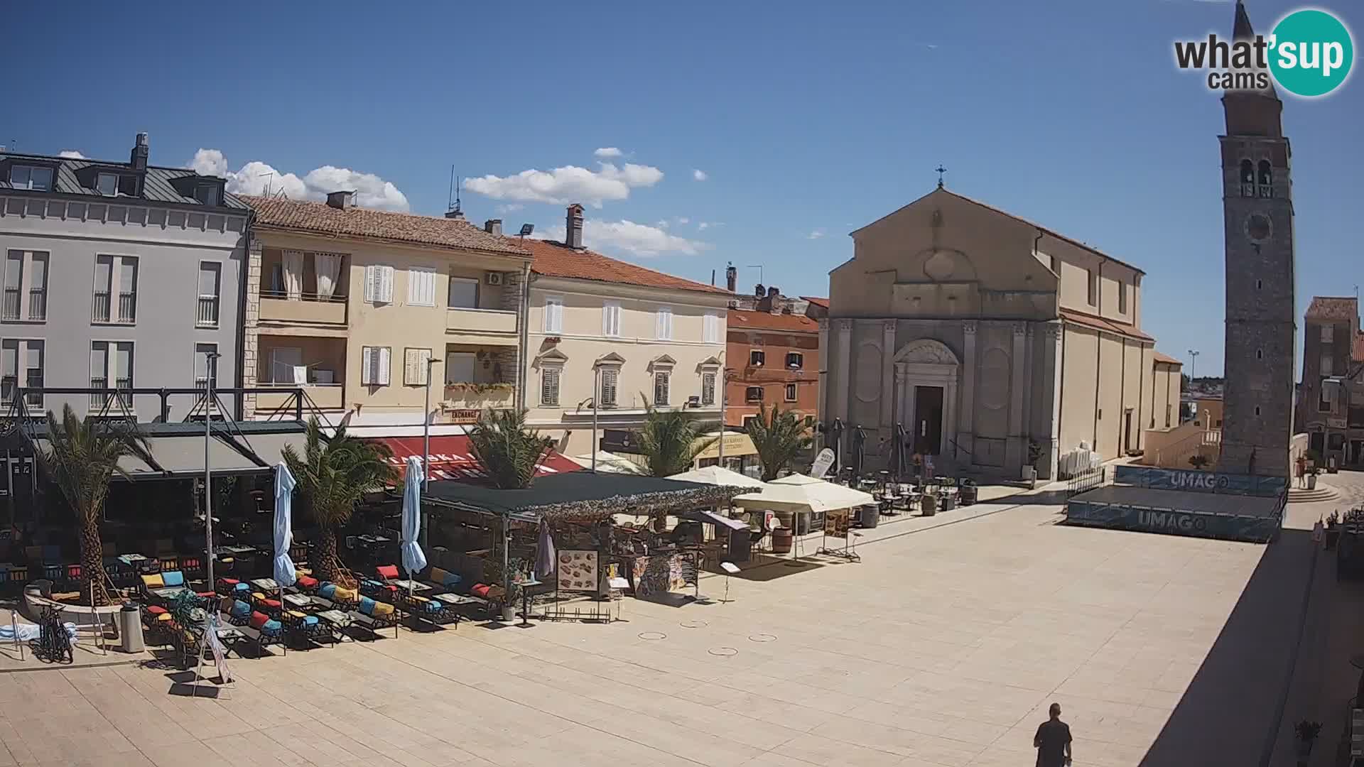 Webcam Umag Town center