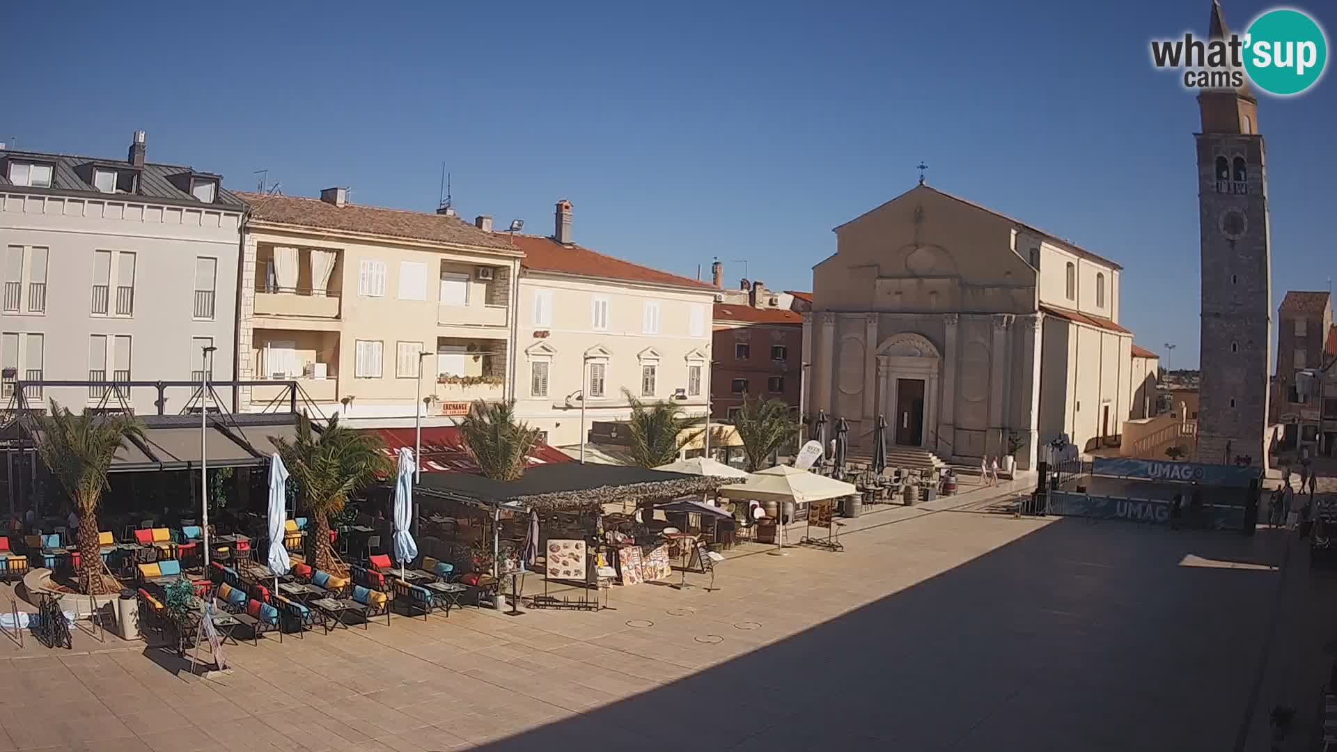 Webcam Umag Town center