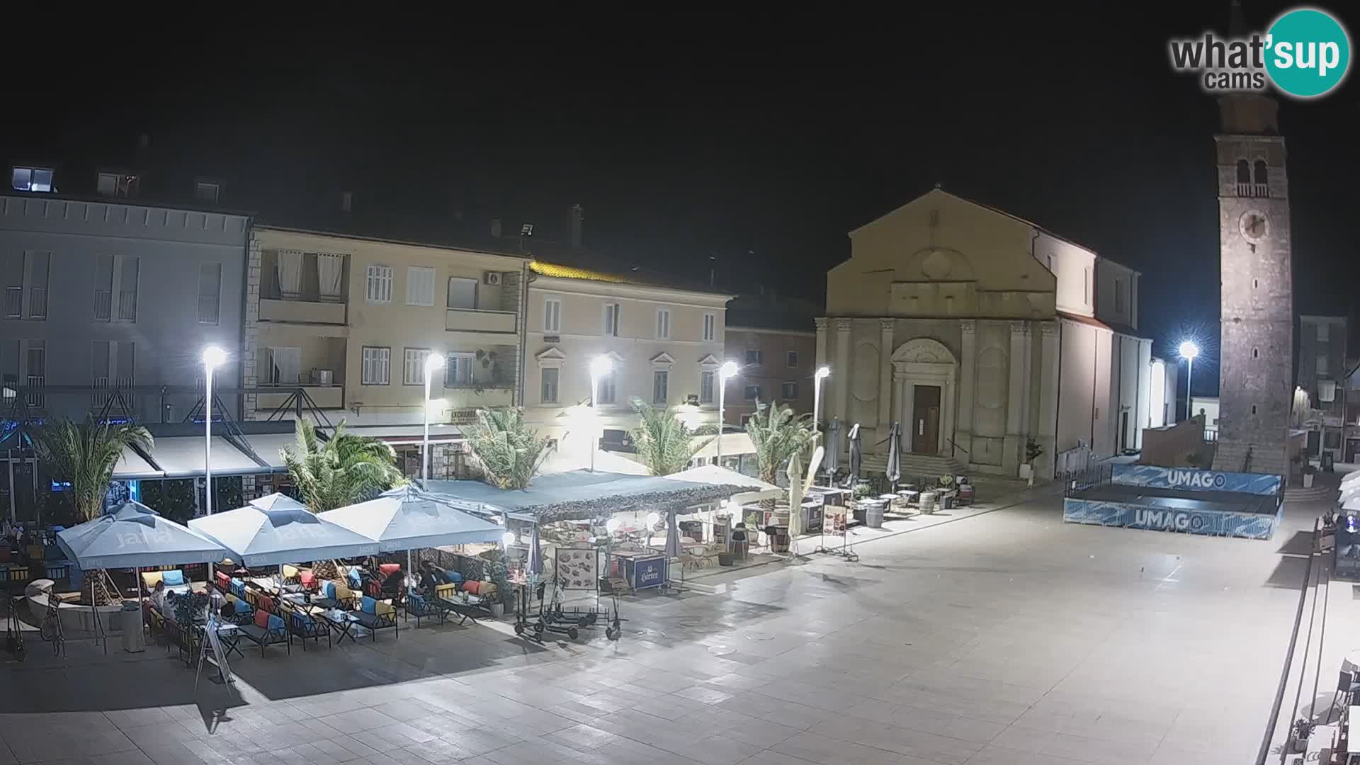 Webcam Umag Town center