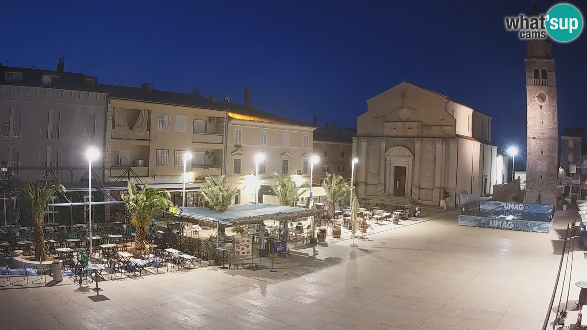 Webcam Umag Town center