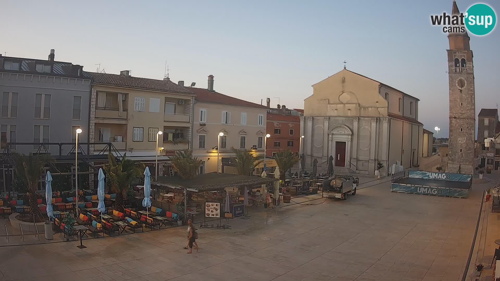 Webcam Umag Town center