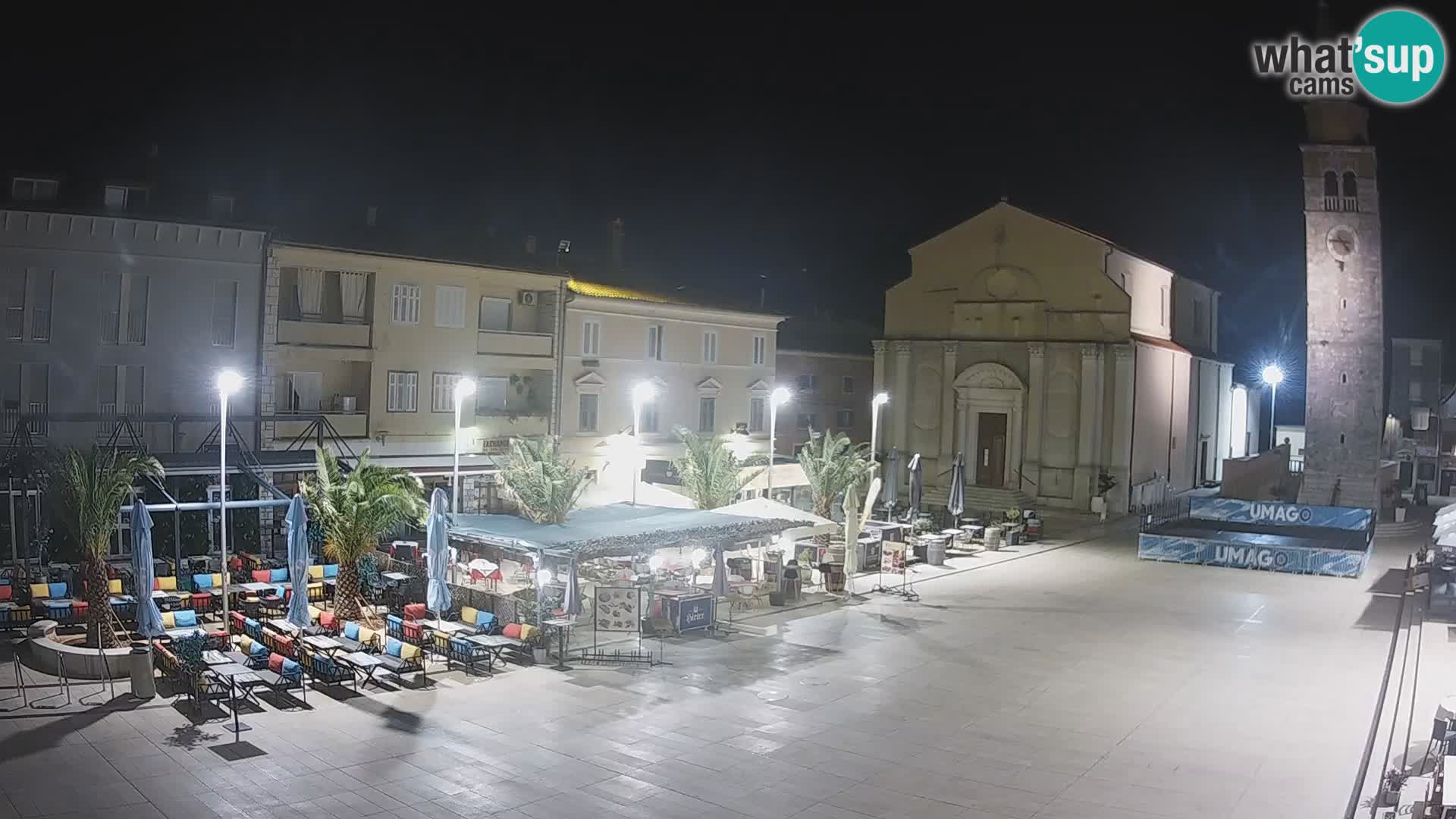 Webcam Umag Town center
