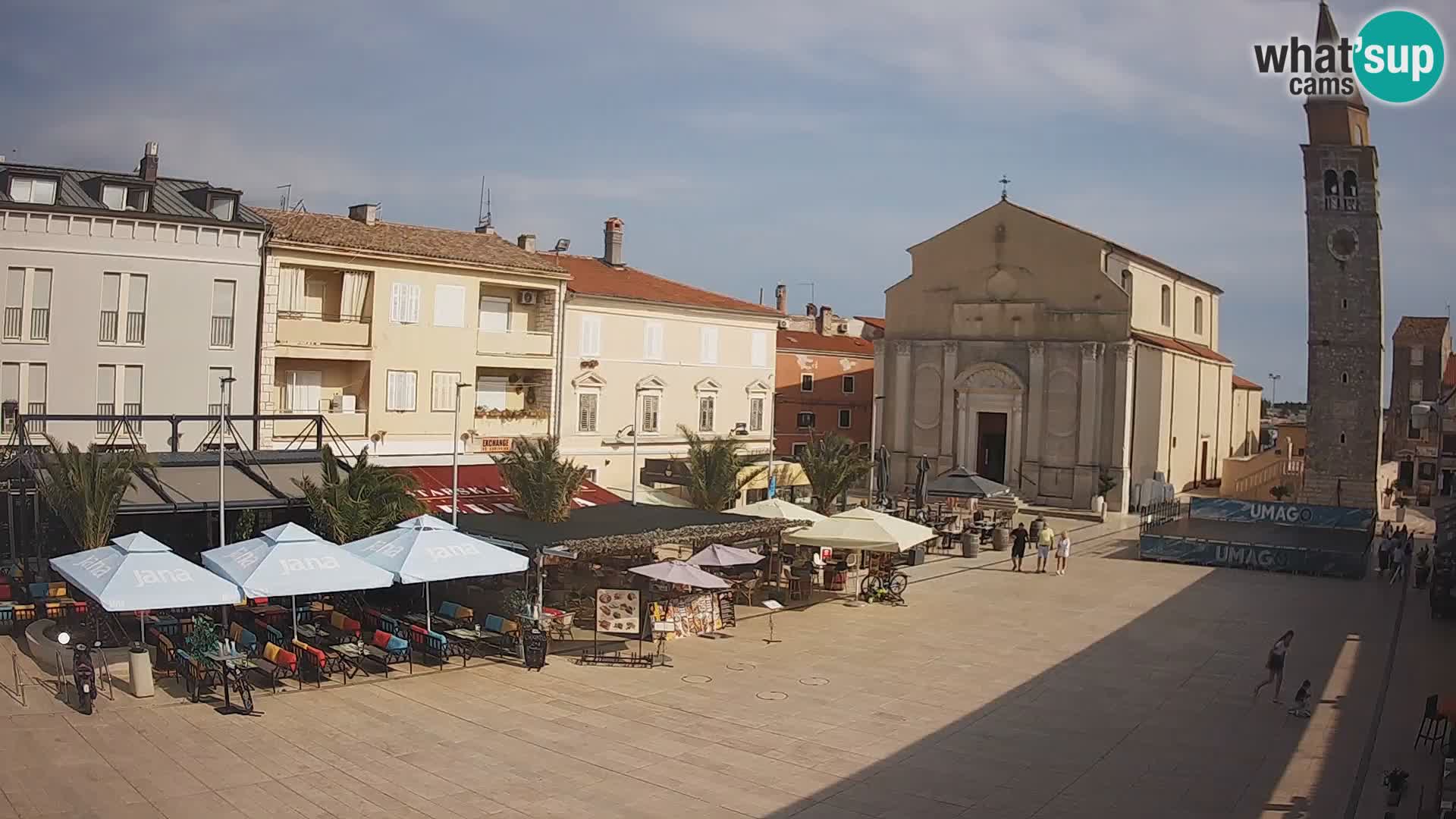 Webcam Umag Town center