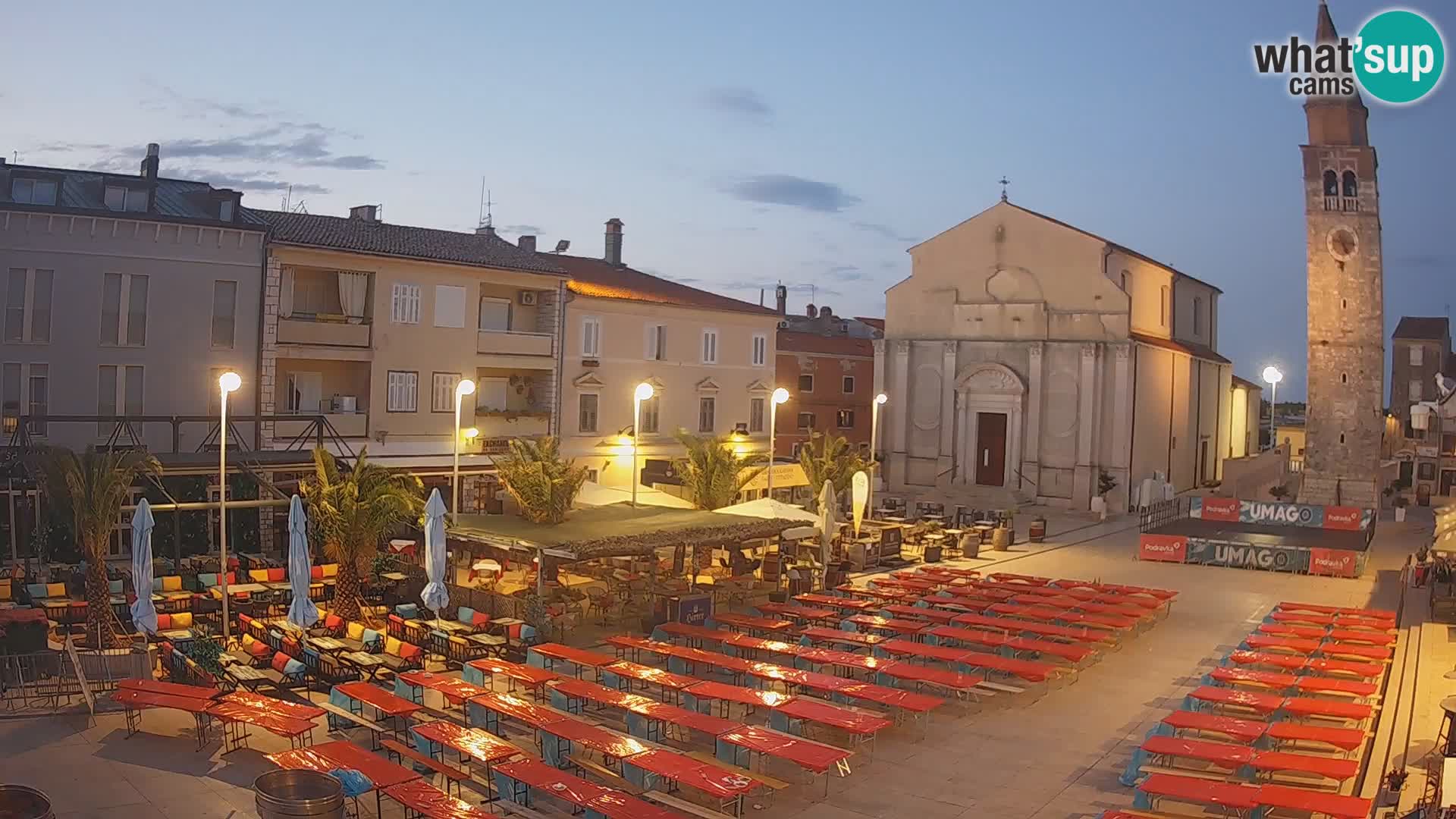 Webcam Umag Town center