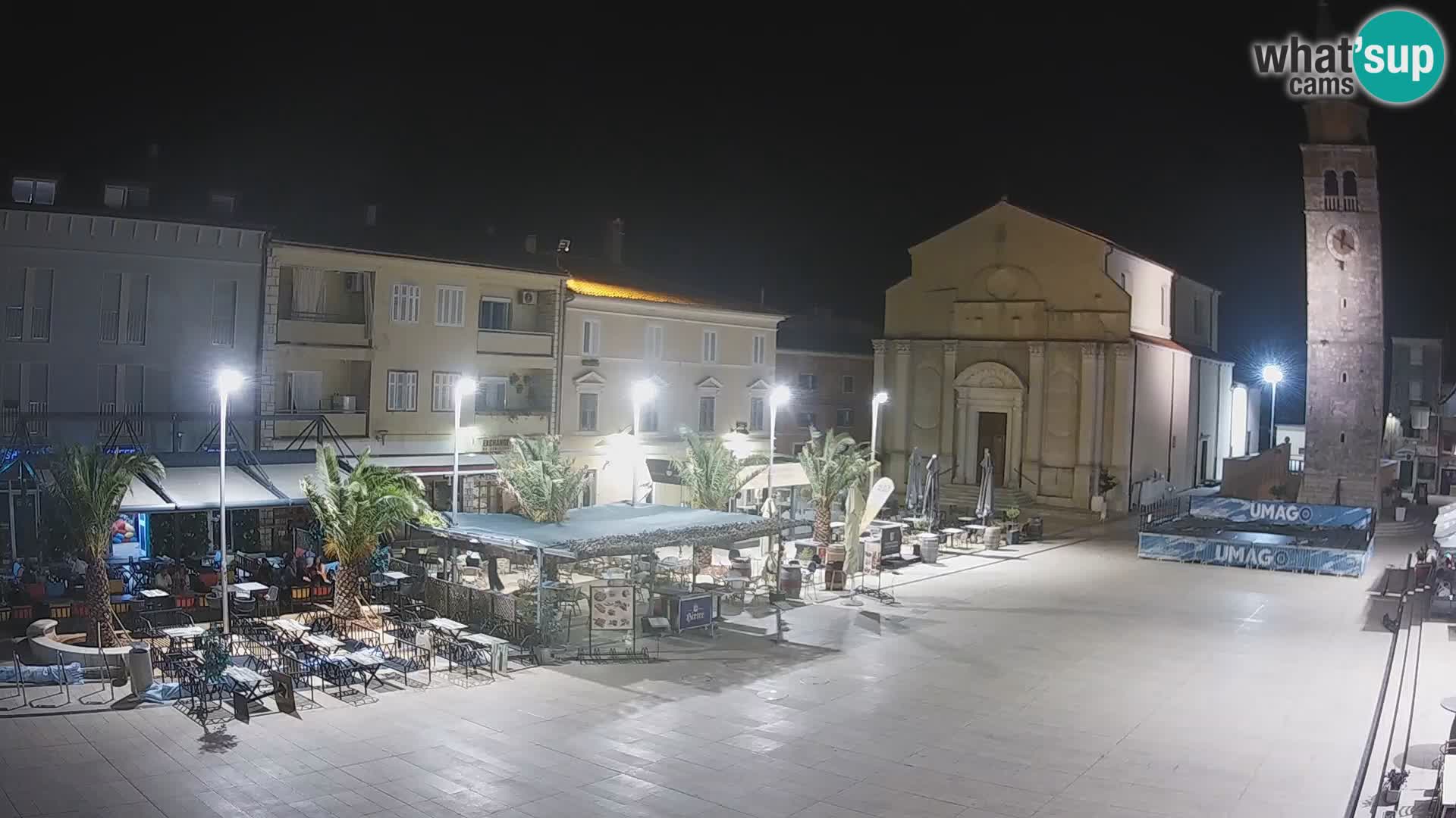 Webcam Umag Town center